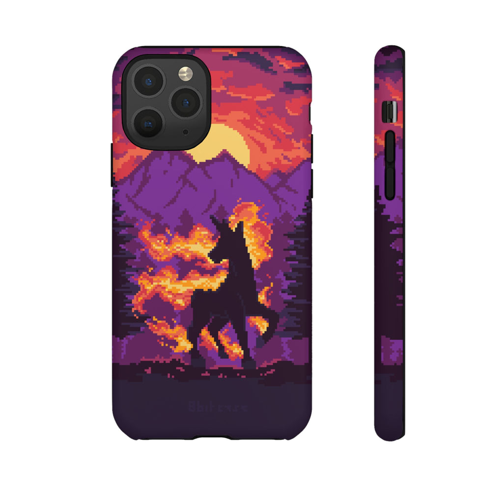 The Majestic - Retro Pixel Art Phone Case