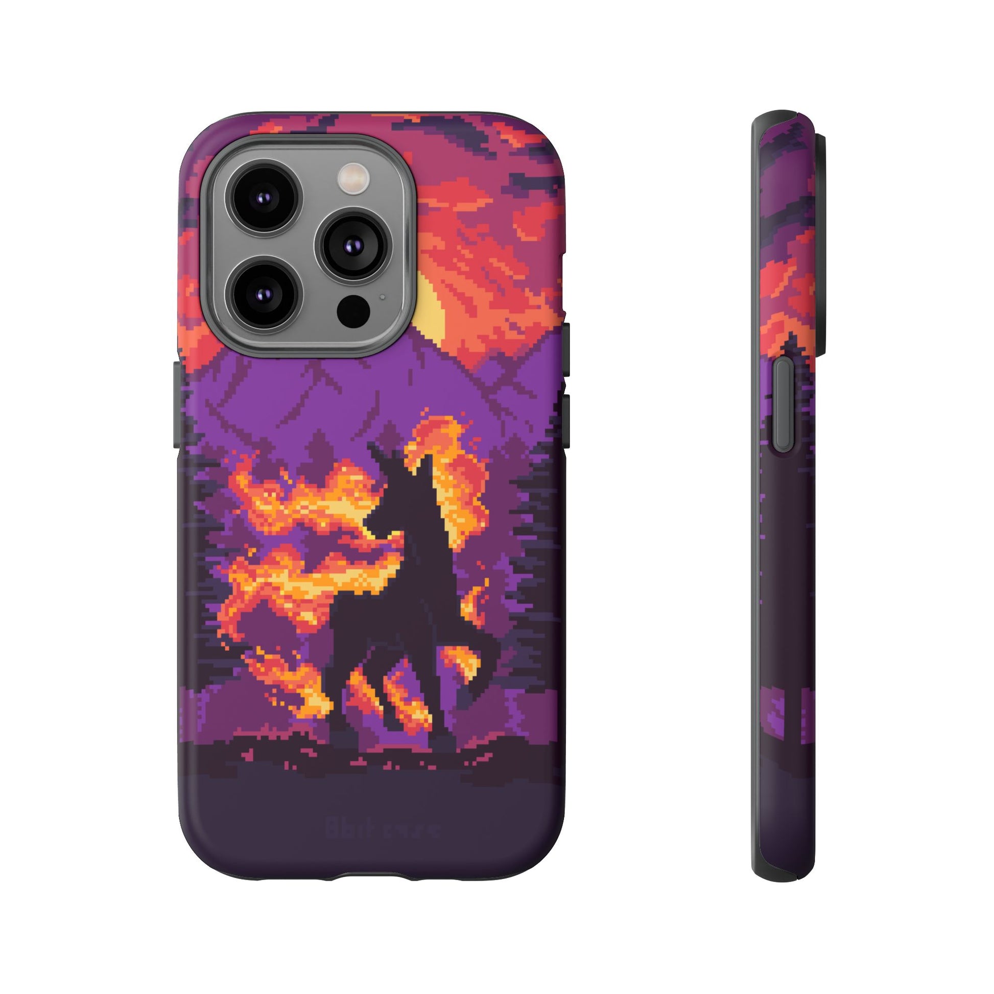 The Majestic - Retro Pixel Art Phone Case