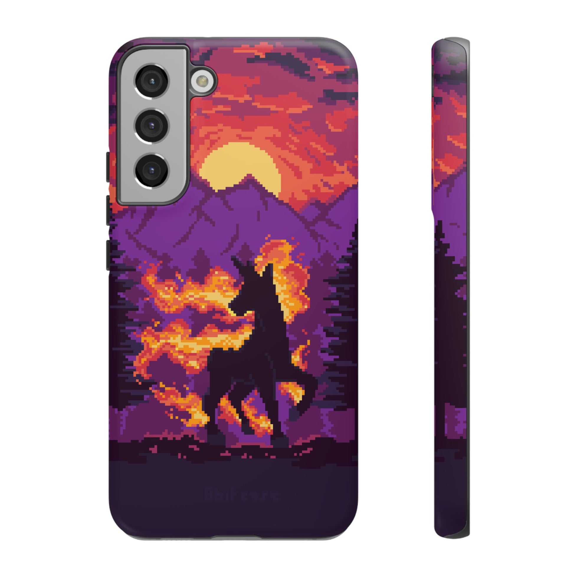 The Majestic - Retro Pixel Art Phone Case
