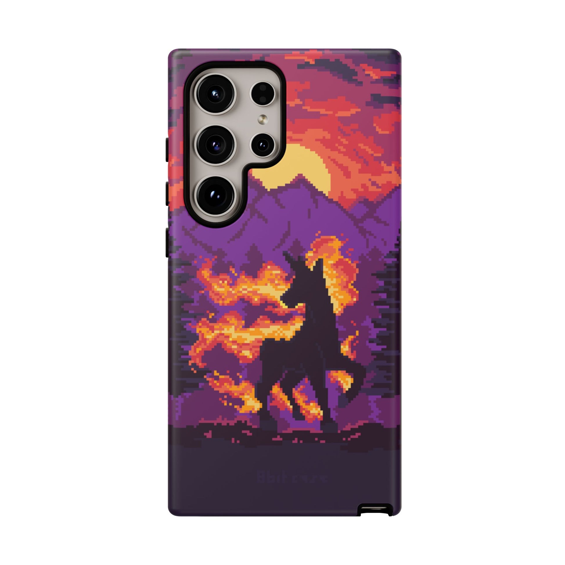The Majestic - Retro Pixel Art Phone Case