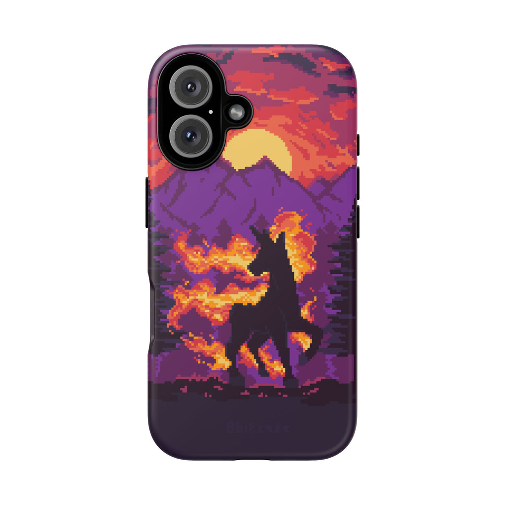 The Majestic - Retro Pixel Art Phone Case