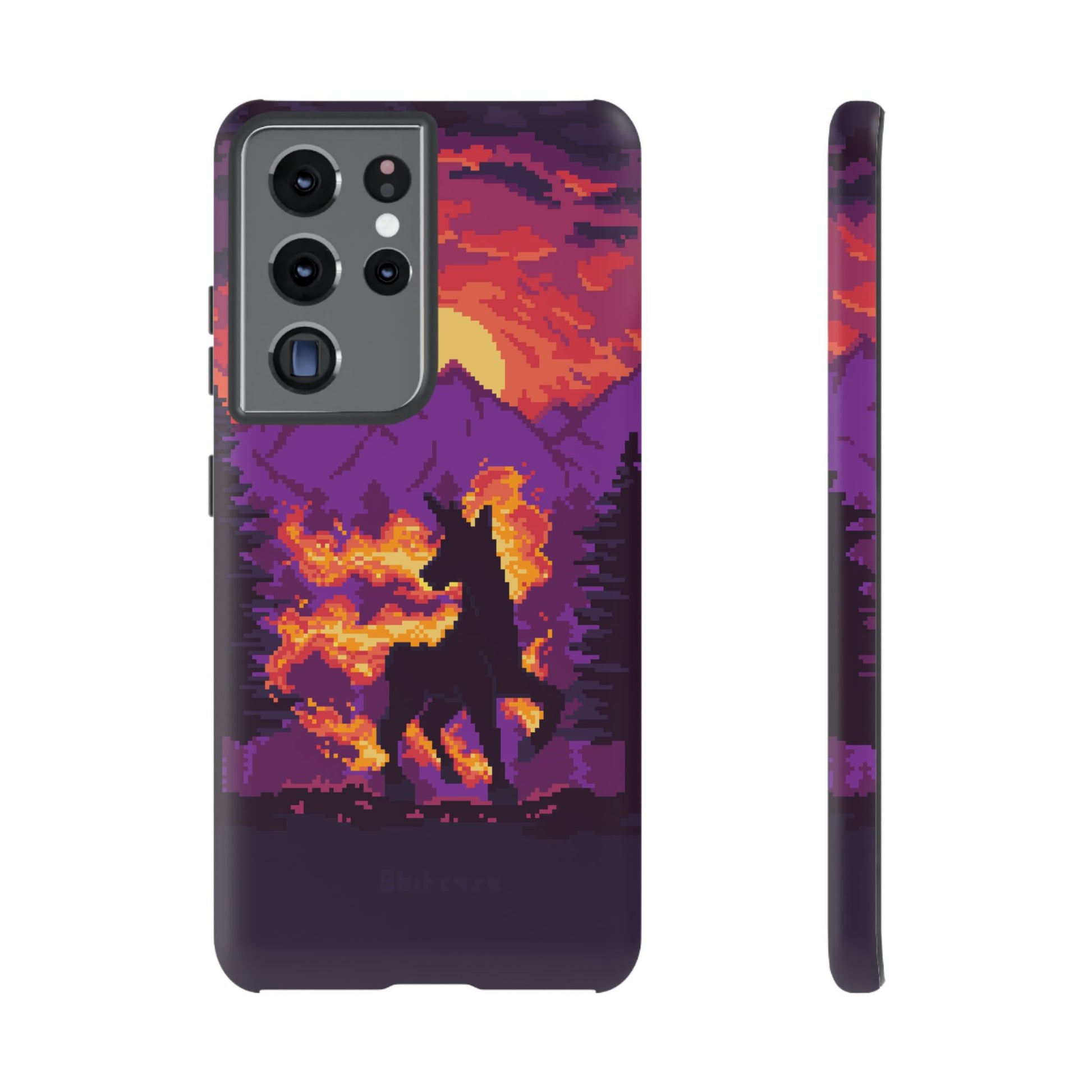 The Majestic - Retro Pixel Art Phone Case
