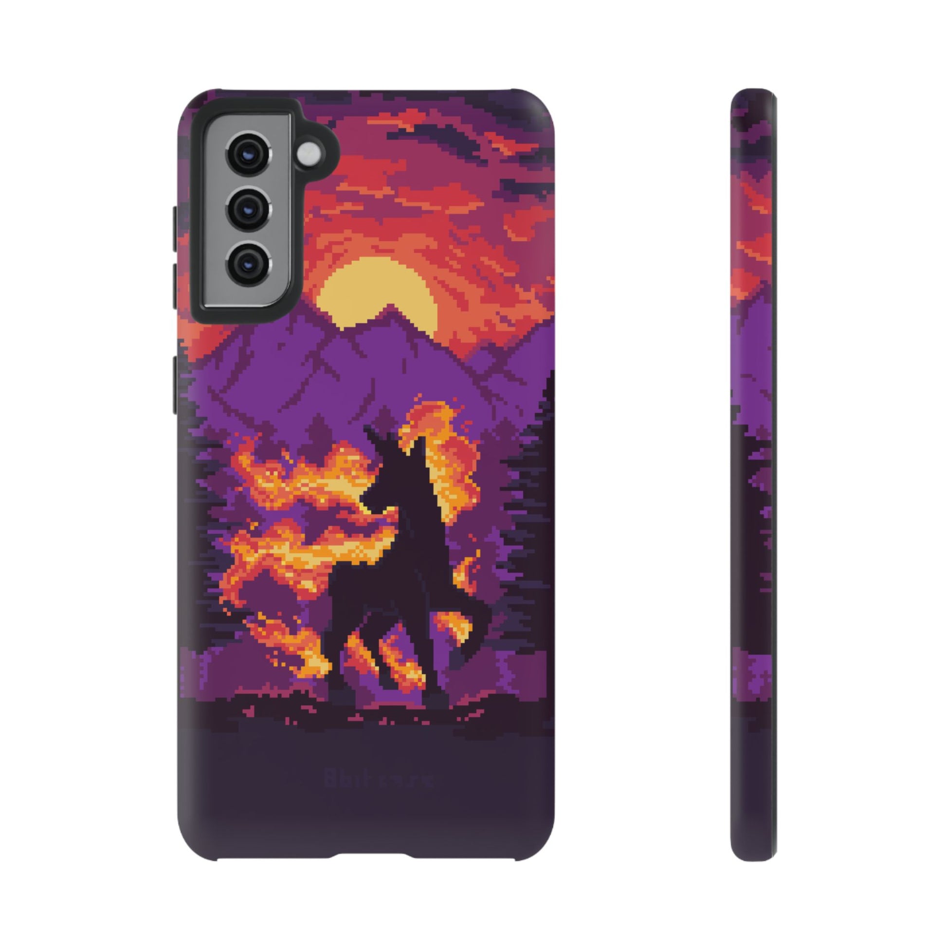 The Majestic - Retro Pixel Art Phone Case