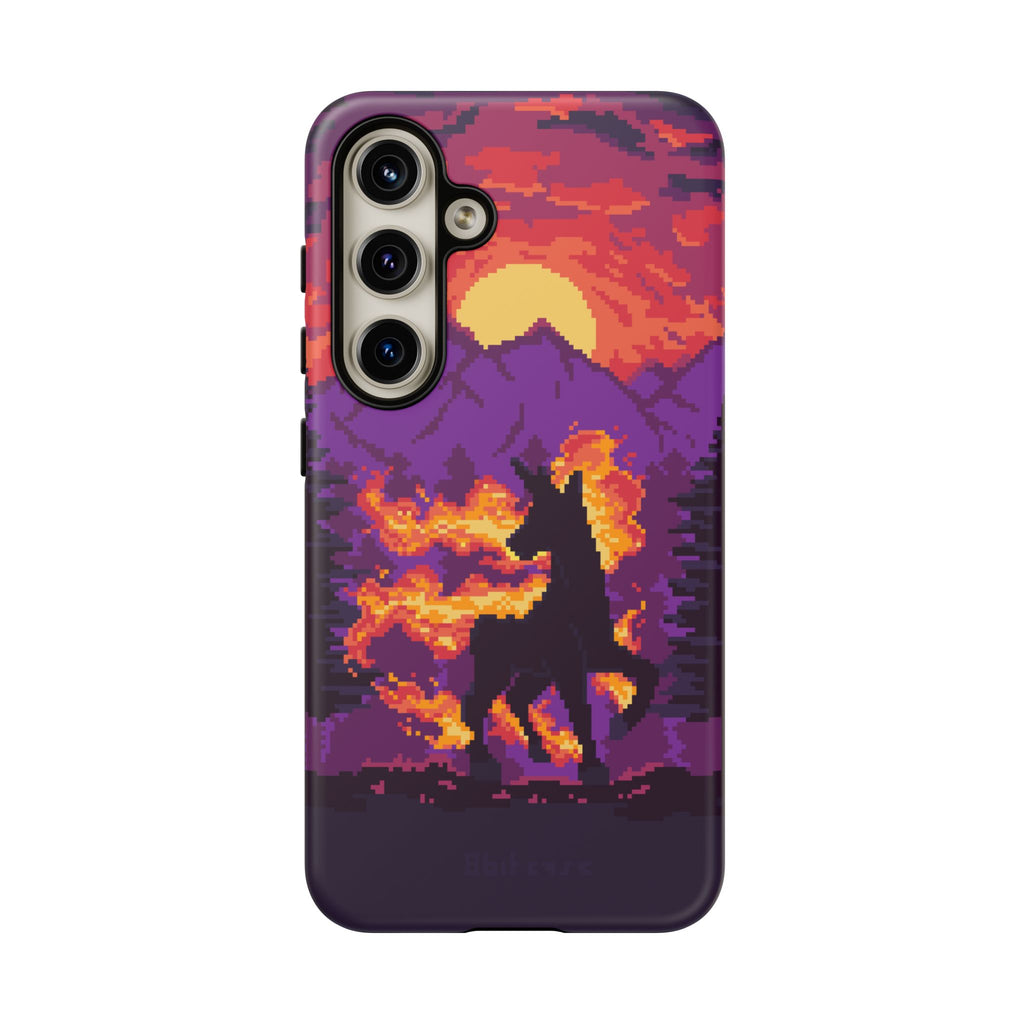 The Majestic - Retro Pixel Art Phone Case