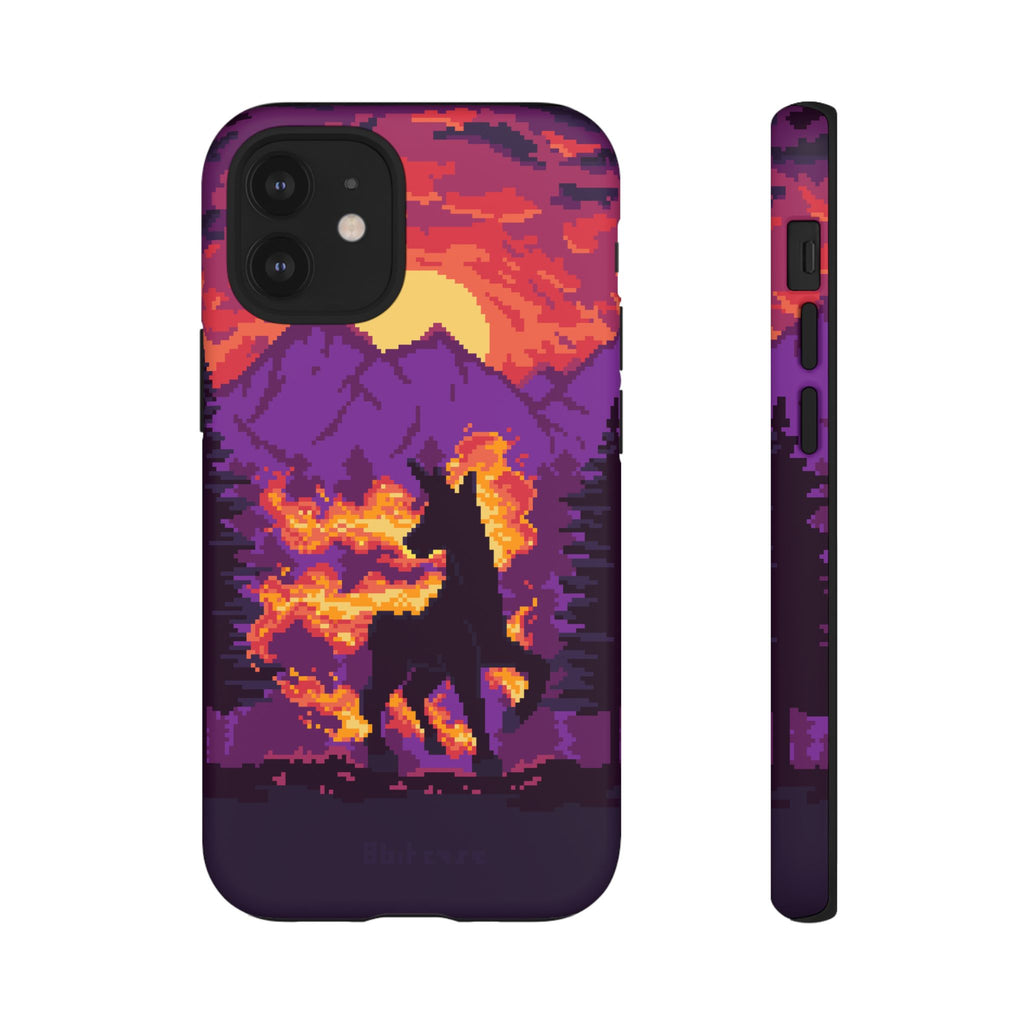 The Majestic - Retro Pixel Art Phone Case