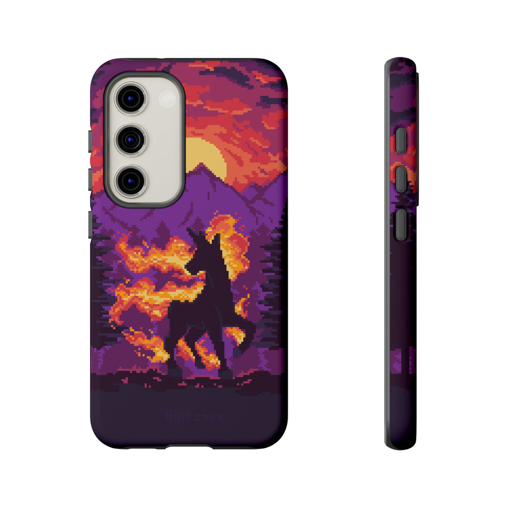 The Majestic - Retro Pixel Art Phone Case