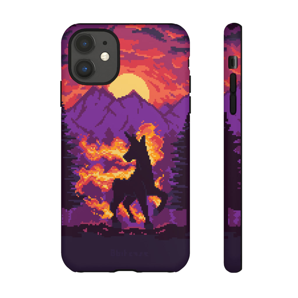 The Majestic - Retro Pixel Art Phone Case