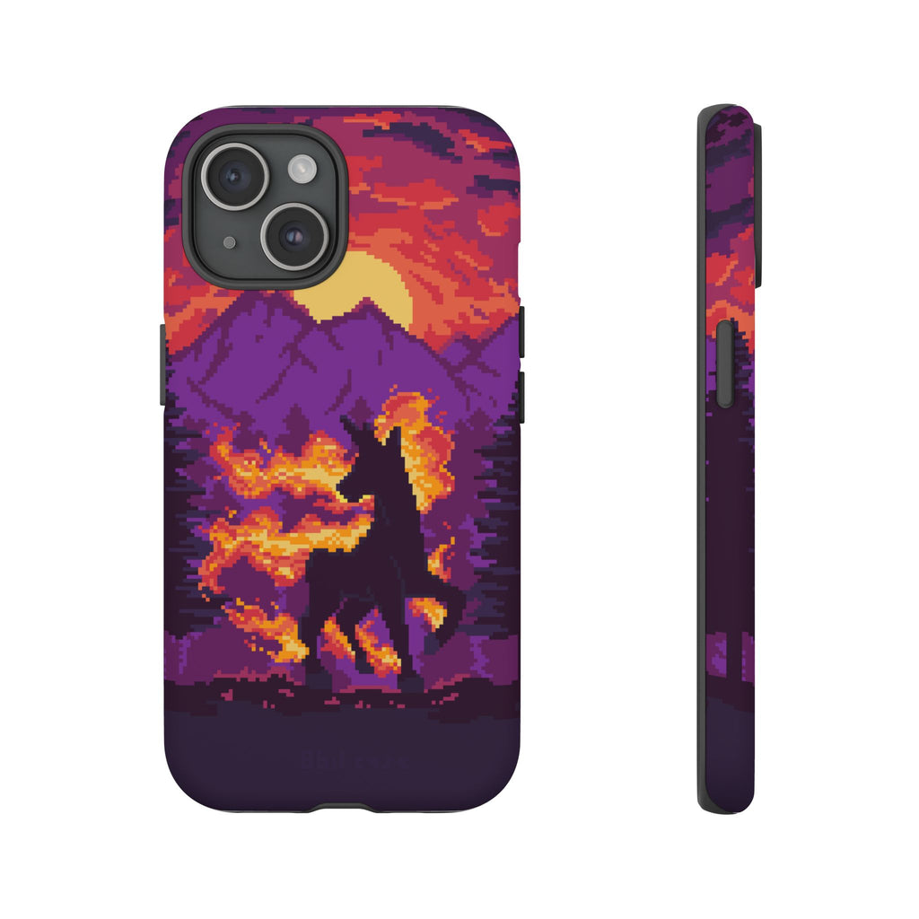 The Majestic - Retro Pixel Art Phone Case
