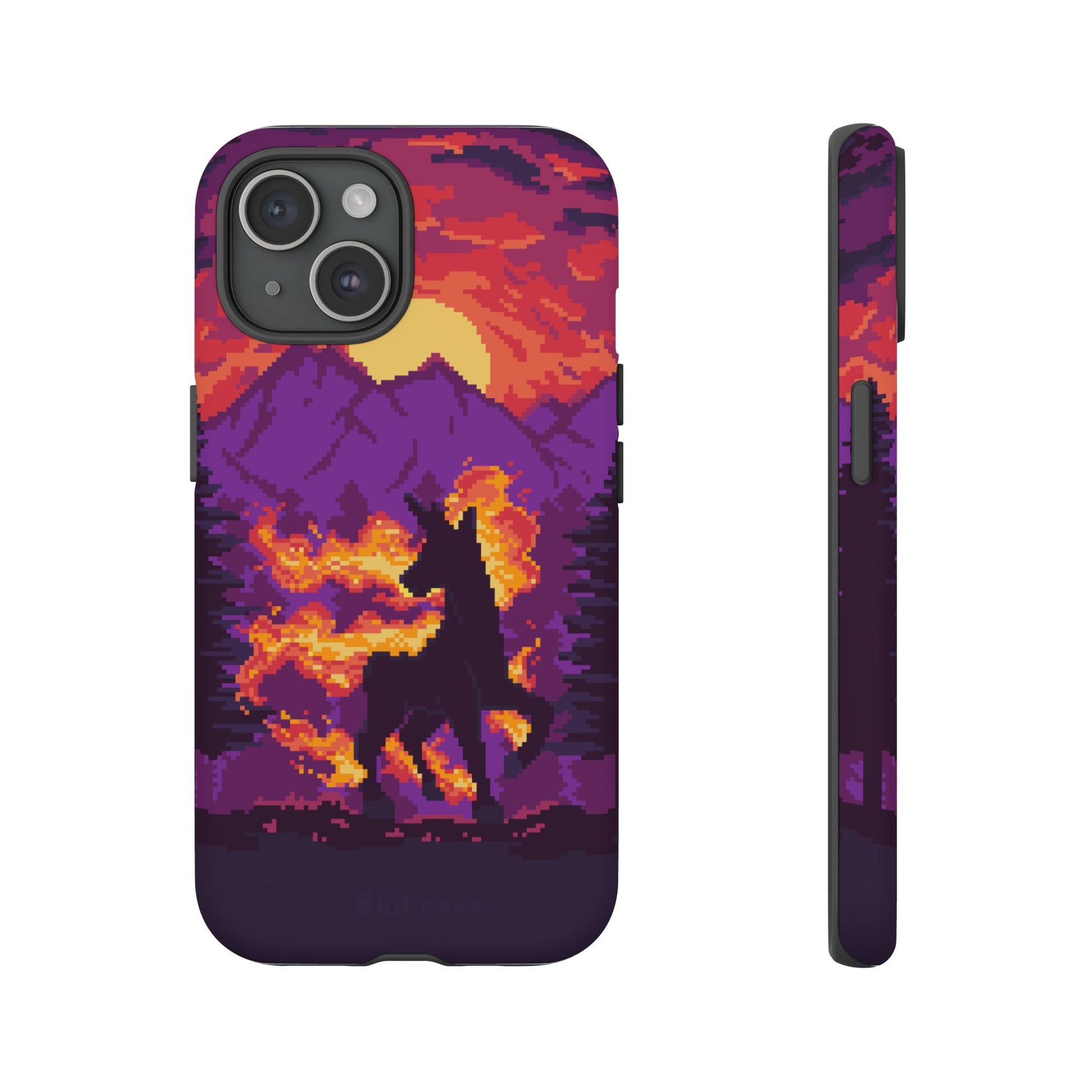 The Majestic - Retro Pixel Art Phone Case