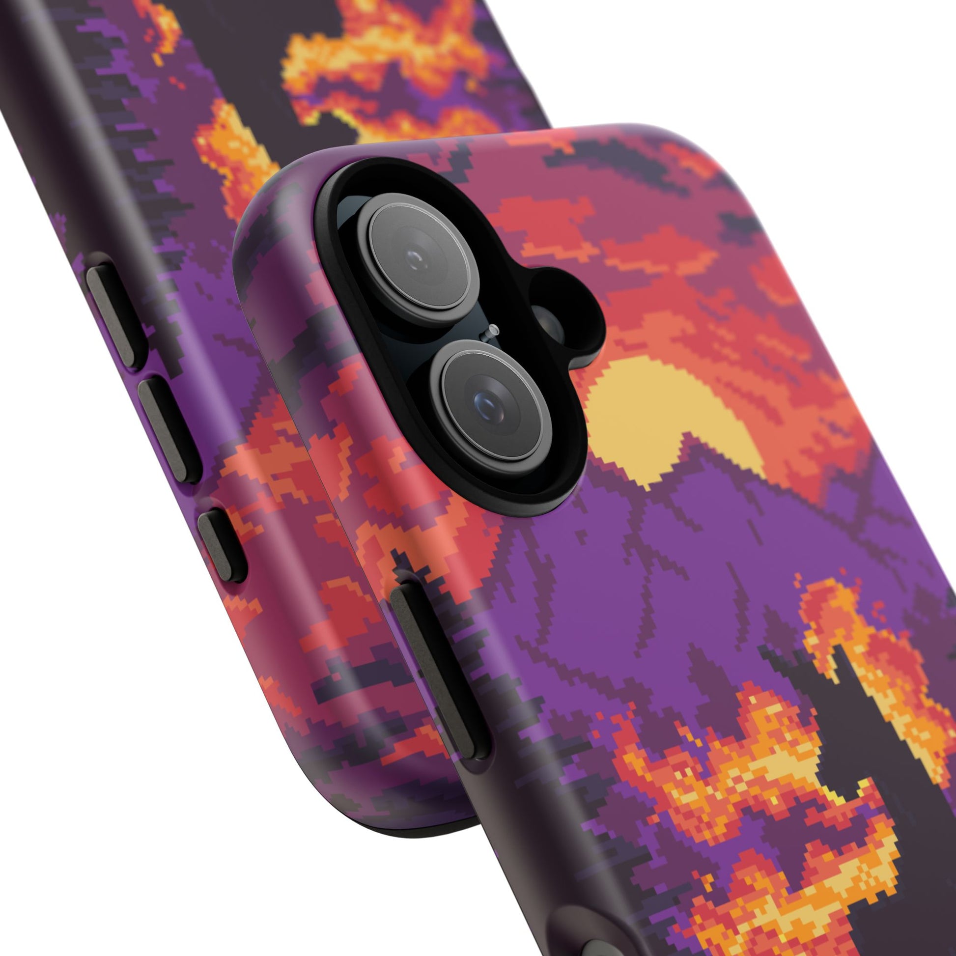 The Majestic - Retro Pixel Art Phone Case