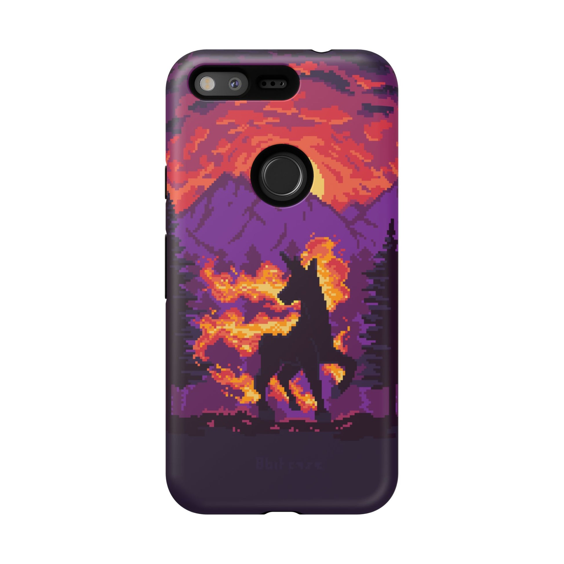 The Majestic - Retro Pixel Art Phone Case