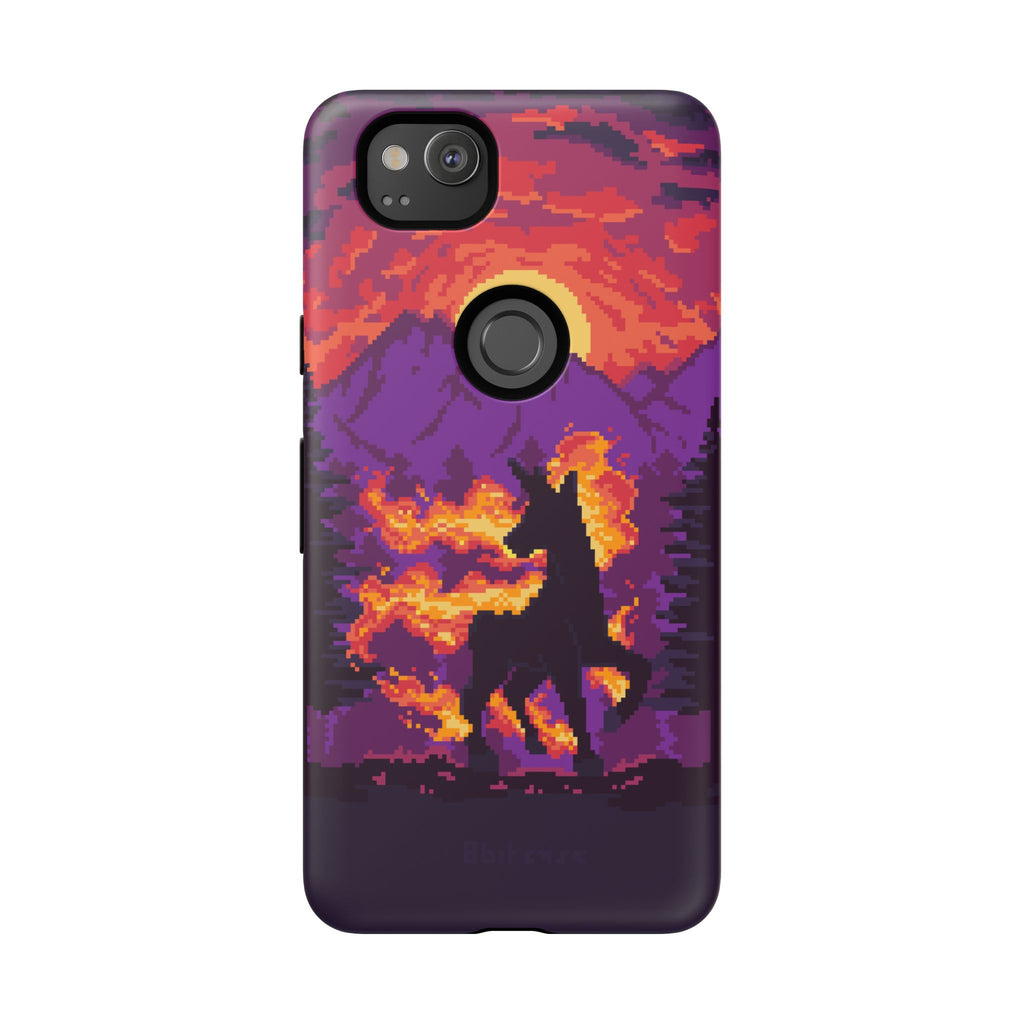 The Majestic - Retro Pixel Art Phone Case