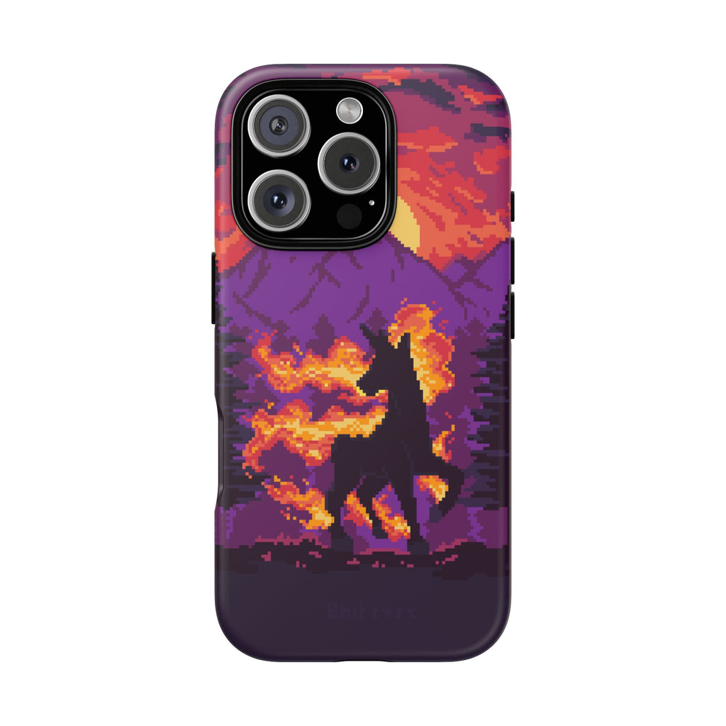 The Majestic - Retro Pixel Art Phone Case
