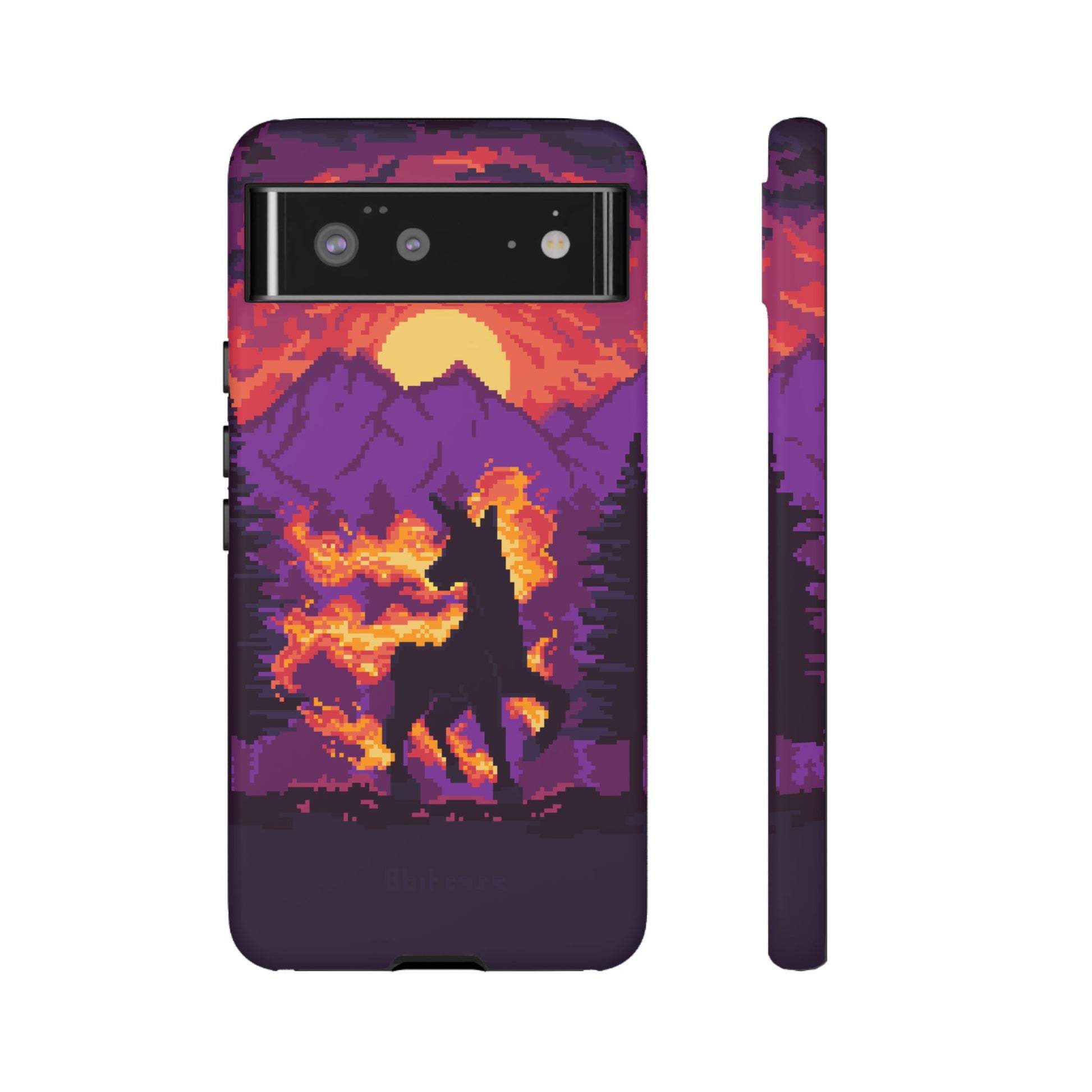 The Majestic - Retro Pixel Art Phone Case