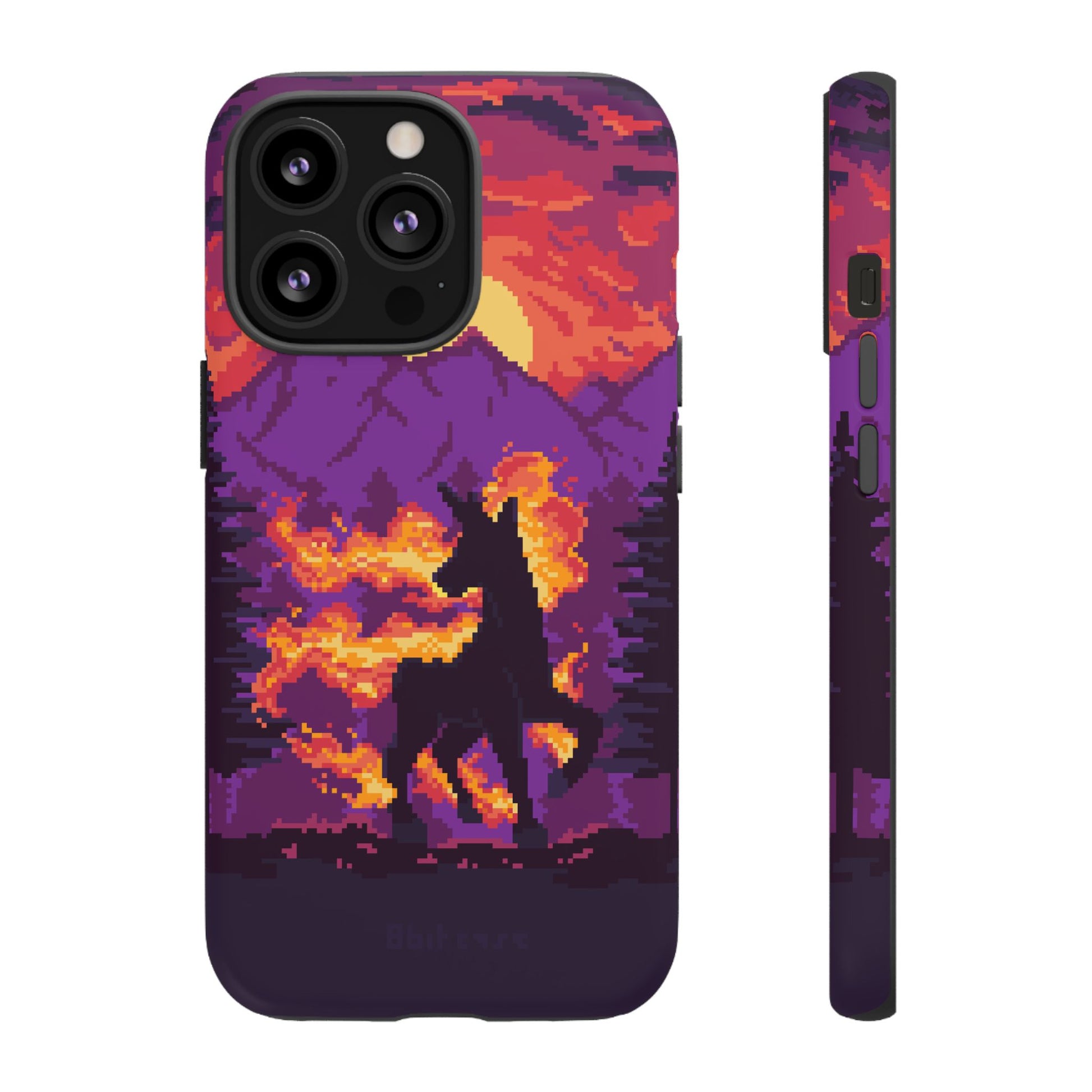 The Majestic - Retro Pixel Art Phone Case