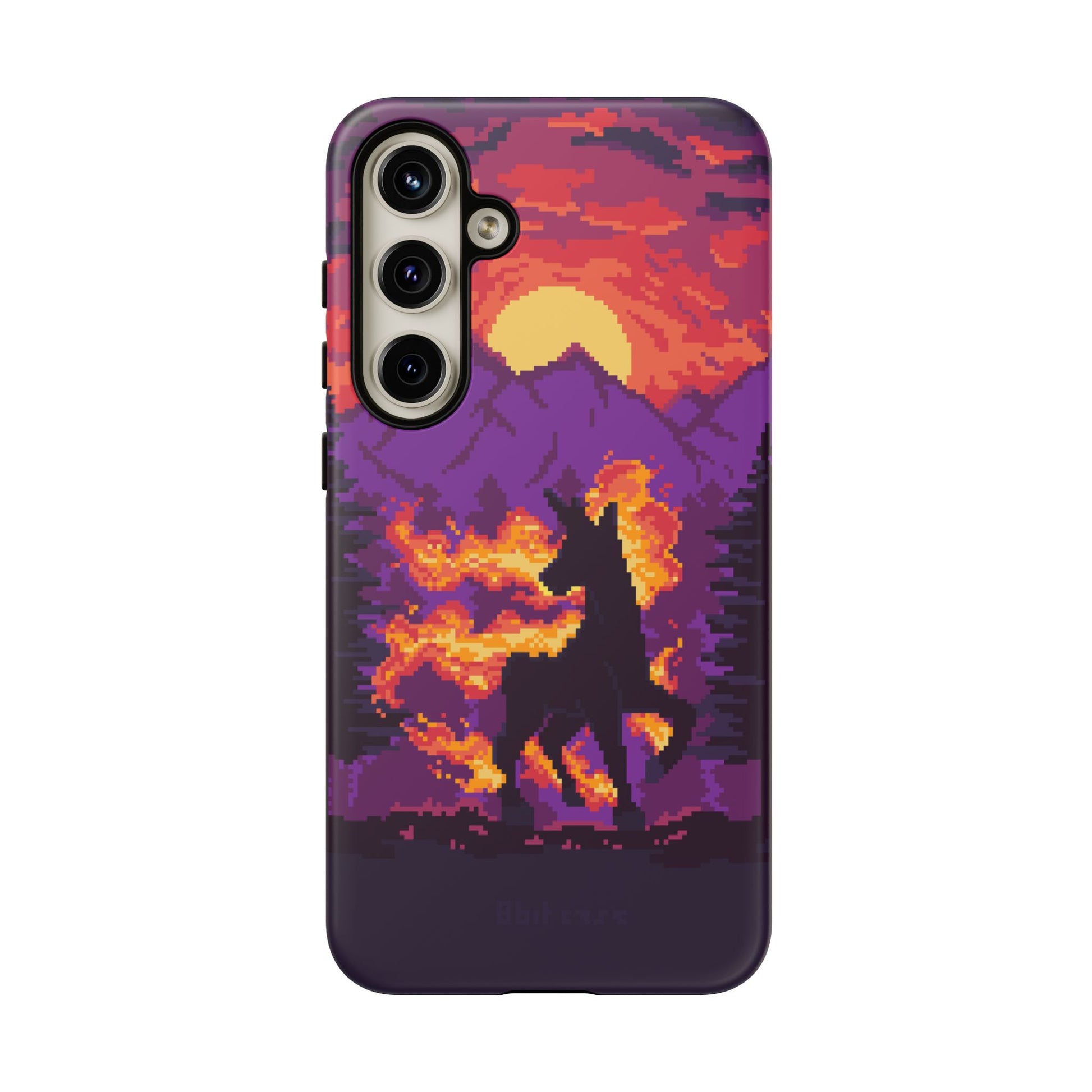 The Majestic - Retro Pixel Art Phone Case