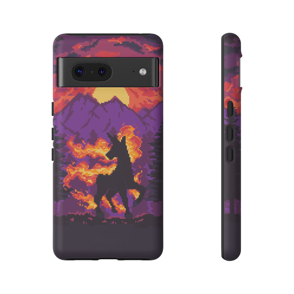 The Majestic - Retro Pixel Art Phone Case