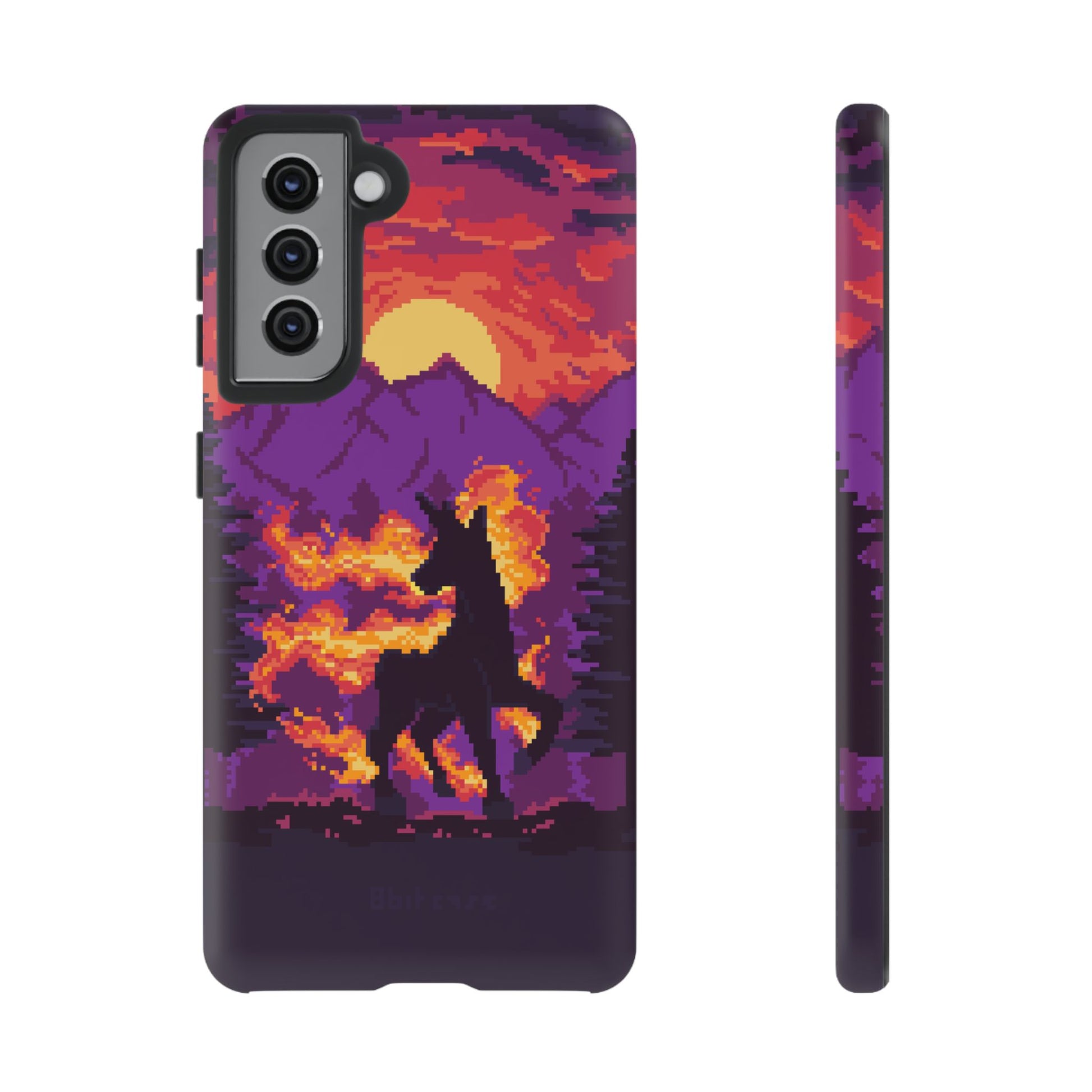 The Majestic - Retro Pixel Art Phone Case