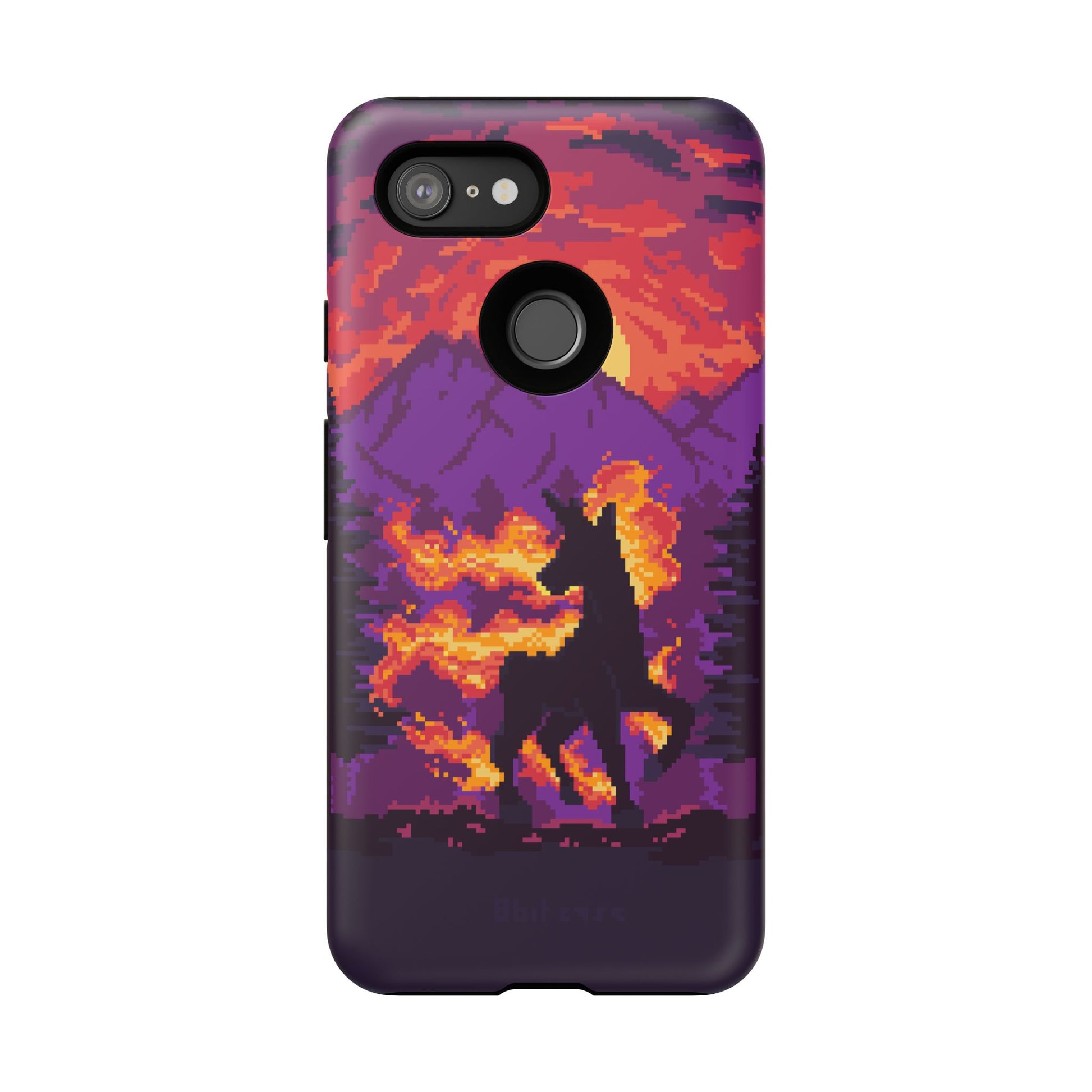 The Majestic - Retro Pixel Art Phone Case