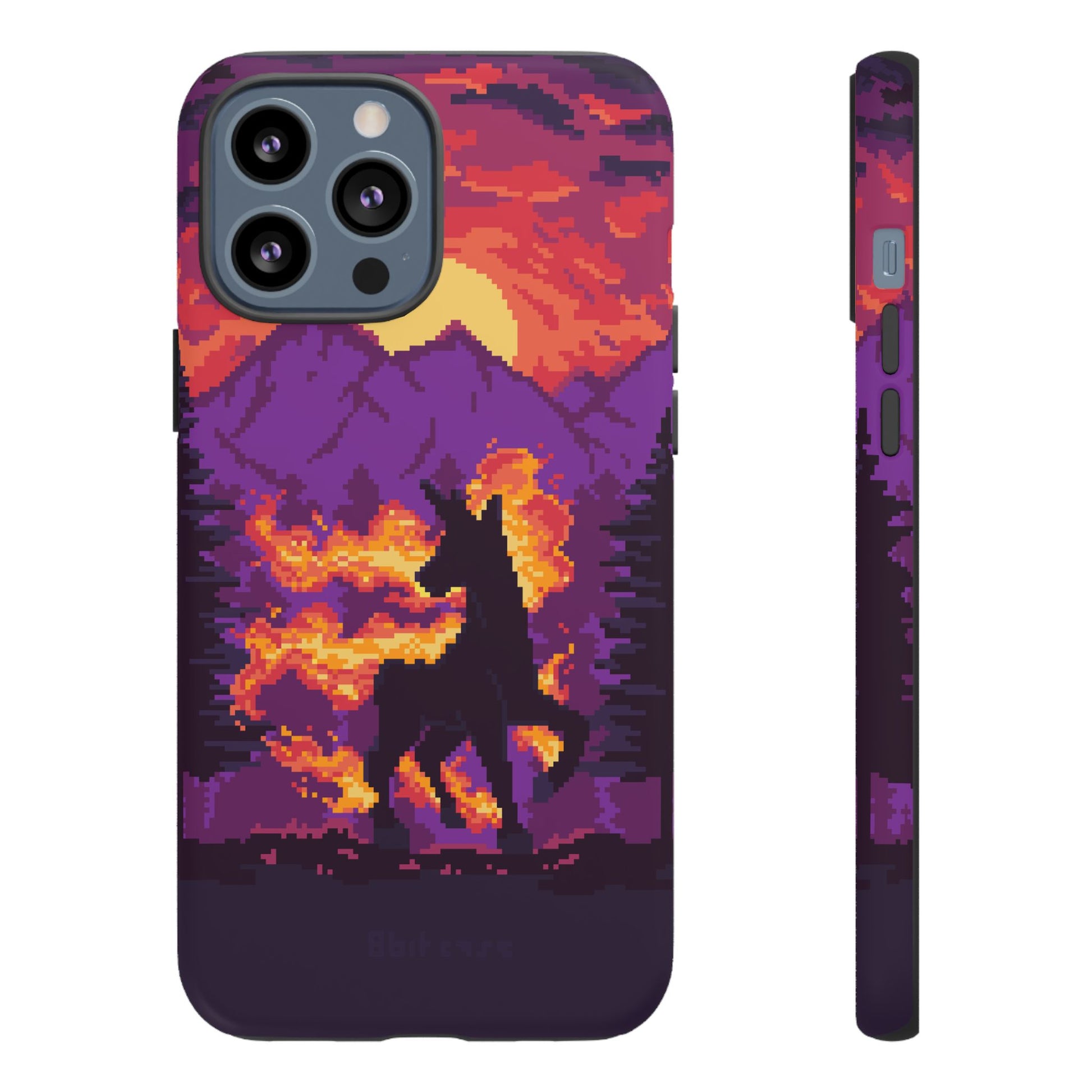 The Majestic - Retro Pixel Art Phone Case