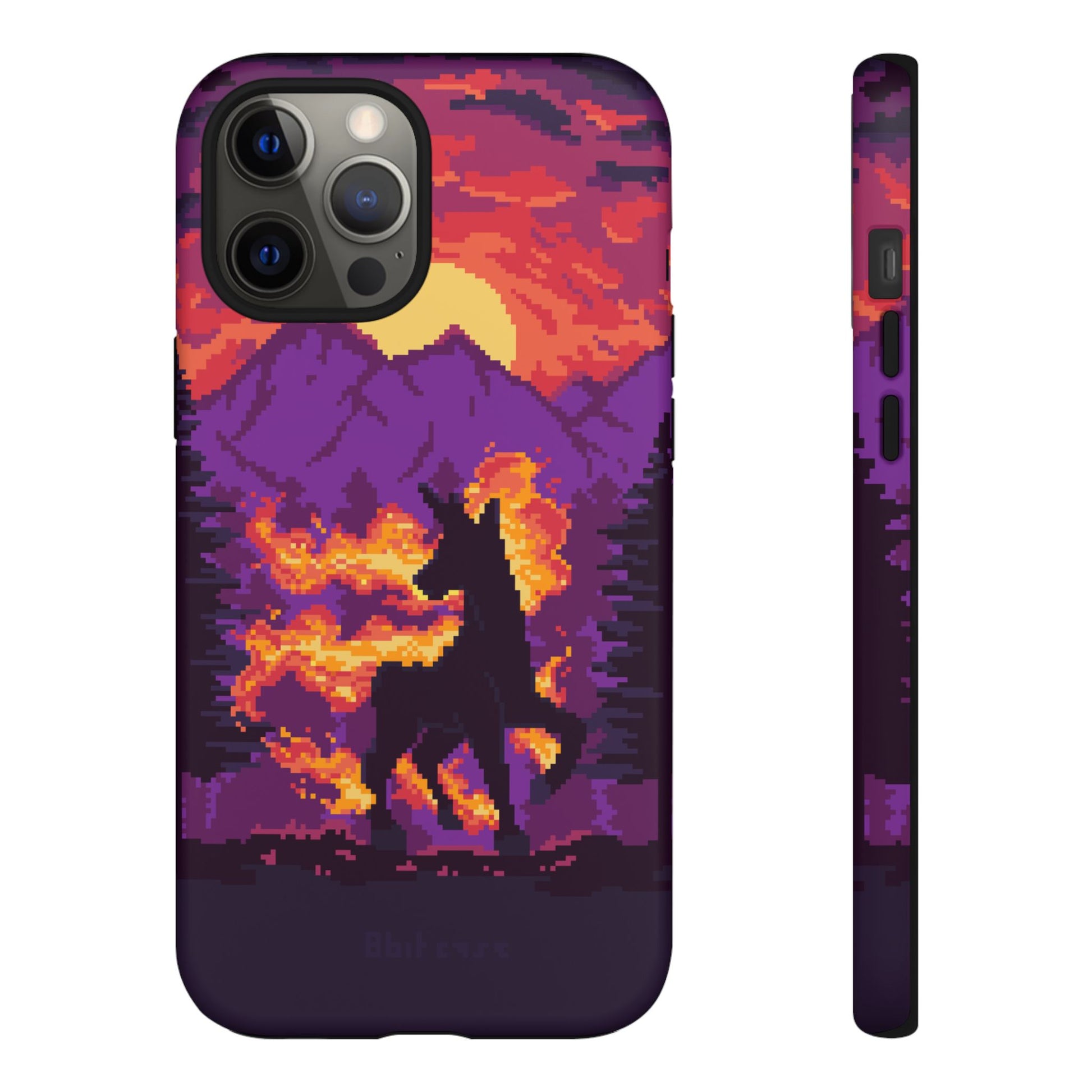The Majestic - Retro Pixel Art Phone Case