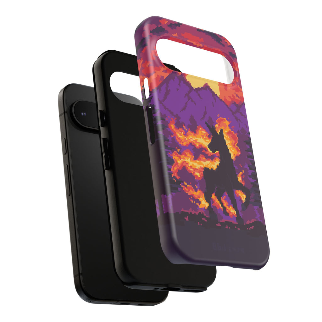 The Majestic - Retro Pixel Art Phone Case