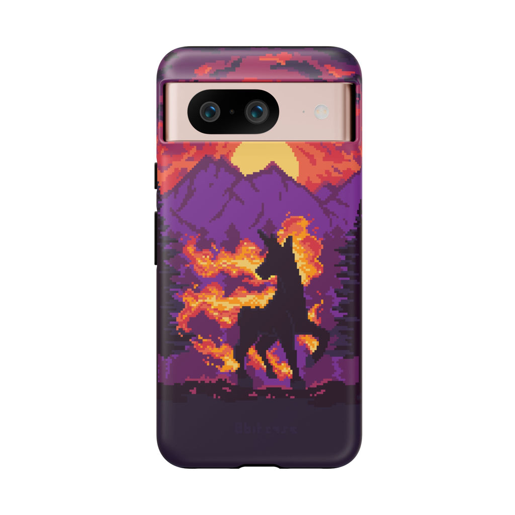 The Majestic - Retro Pixel Art Phone Case