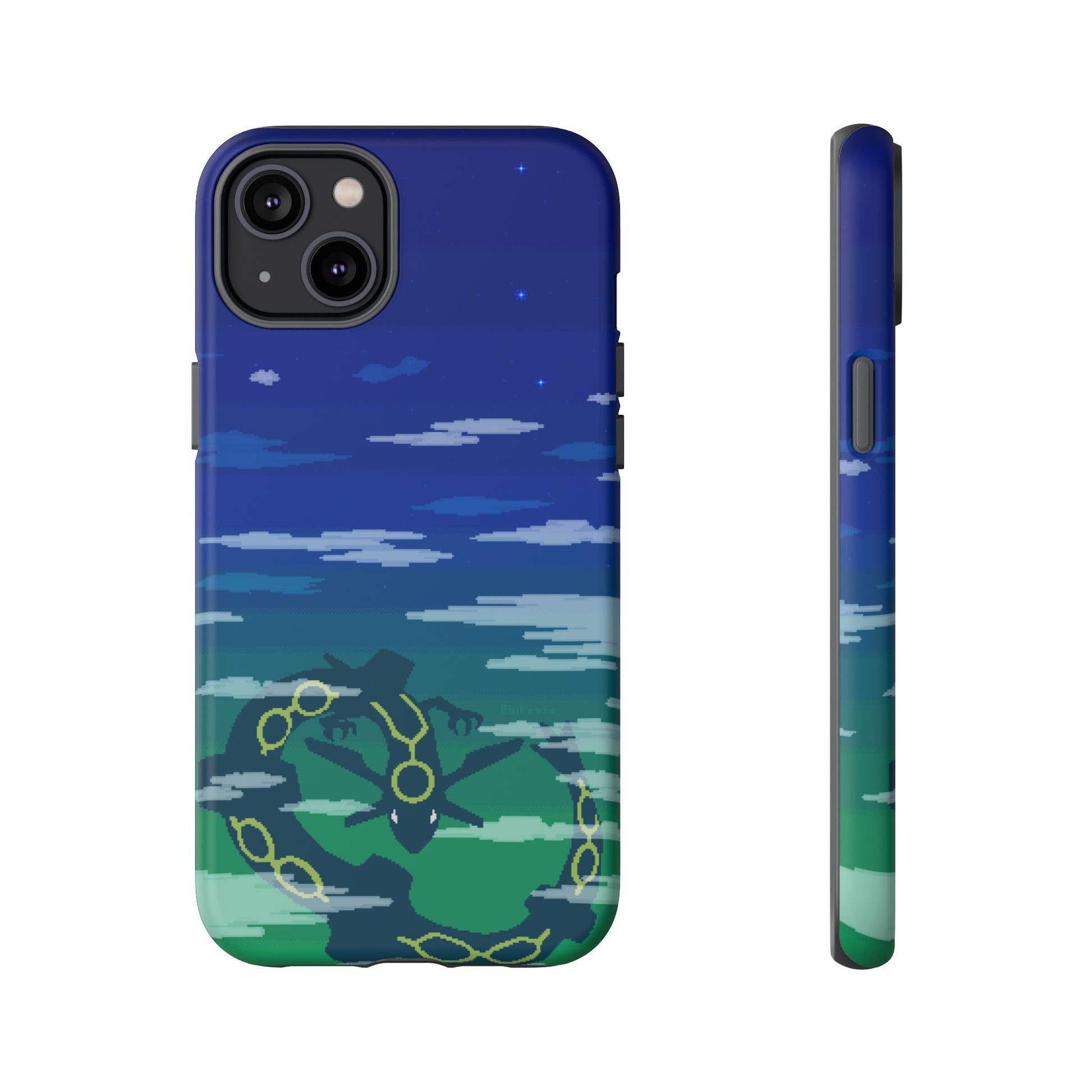 The Emerald - Retro Pixel Art Phone Case