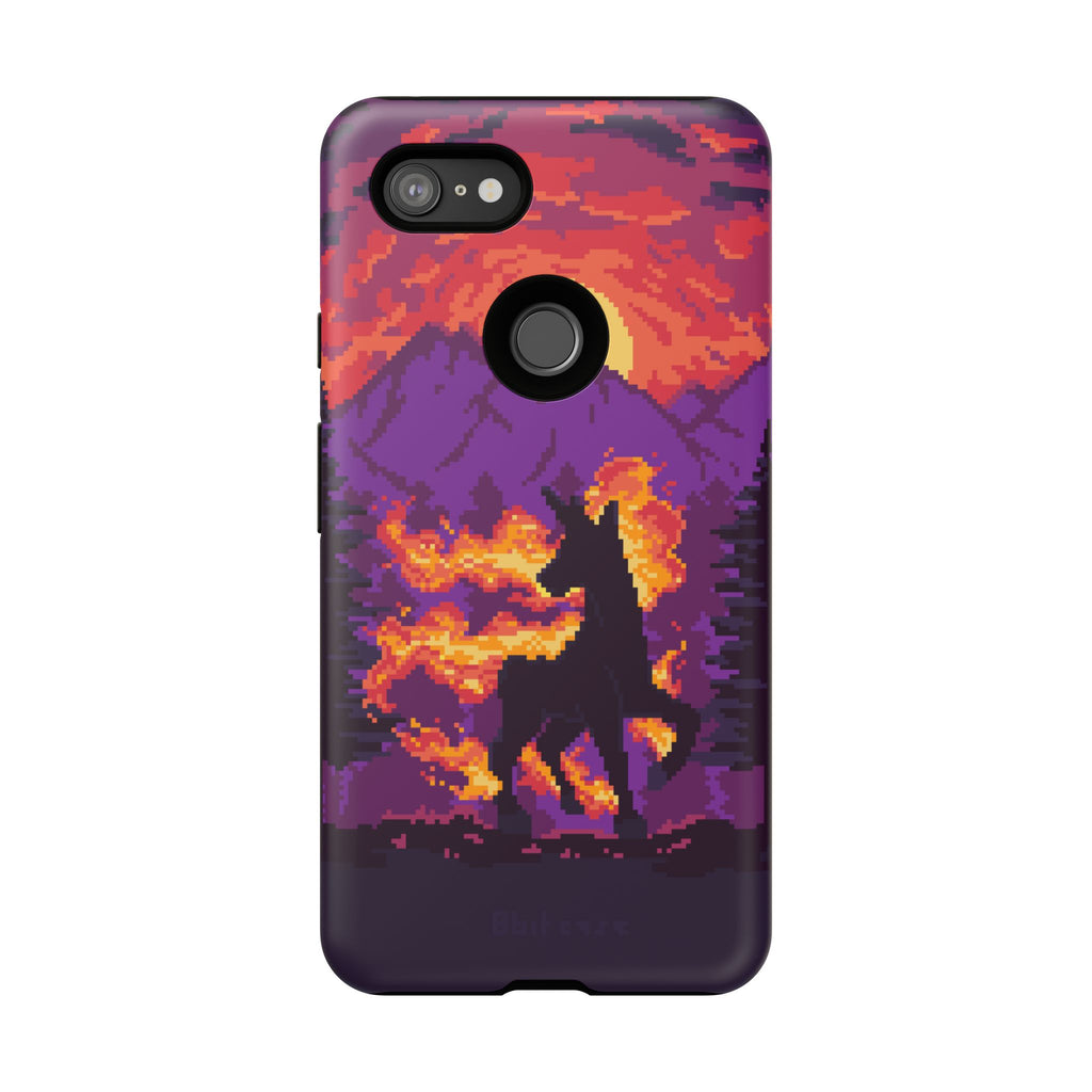 The Majestic - Retro Pixel Art Phone Case