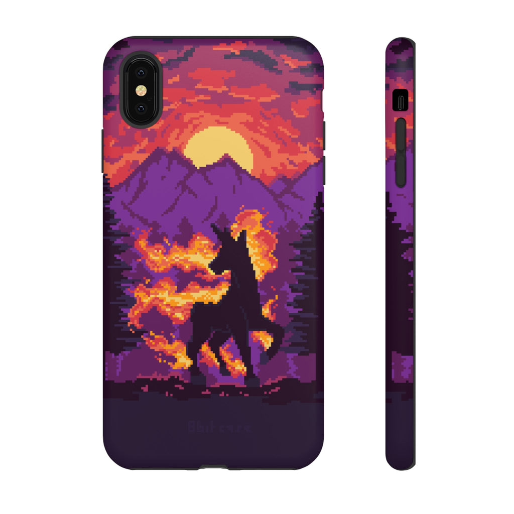 The Majestic - Retro Pixel Art Phone Case