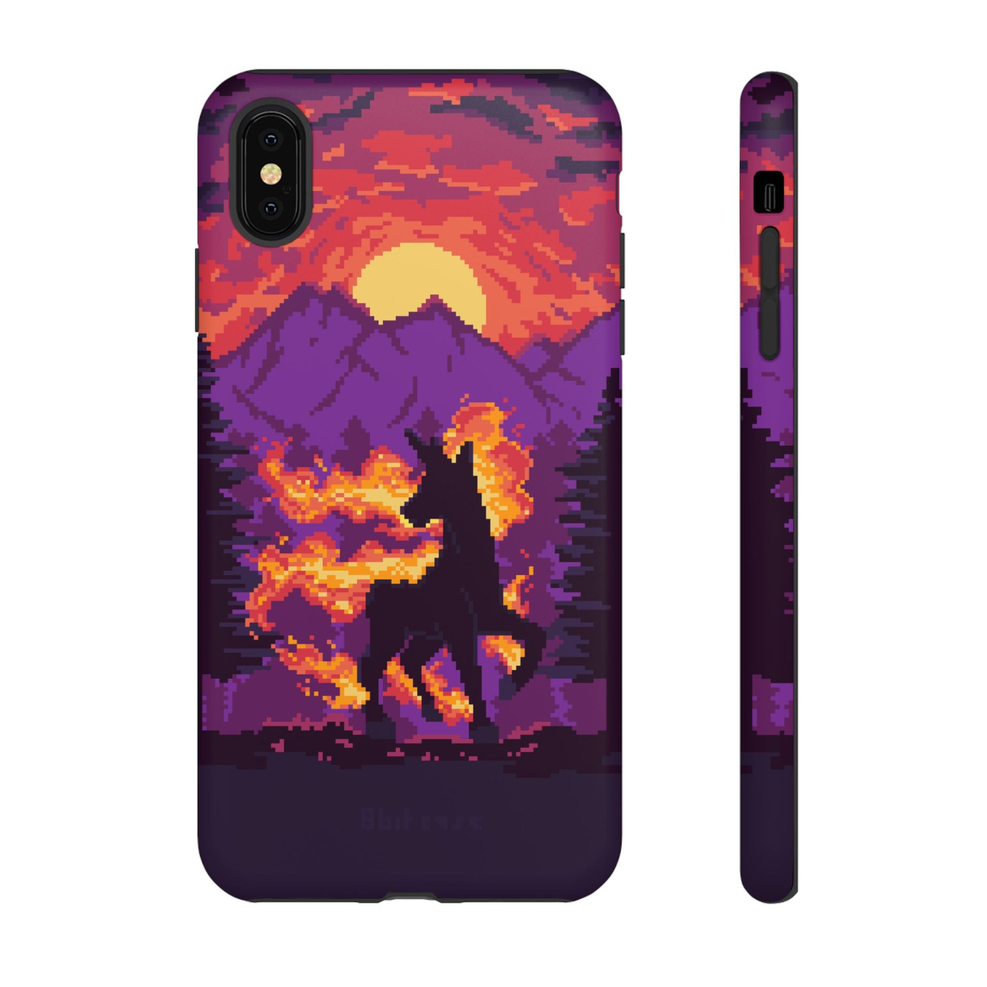 The Majestic - Retro Pixel Art Phone Case