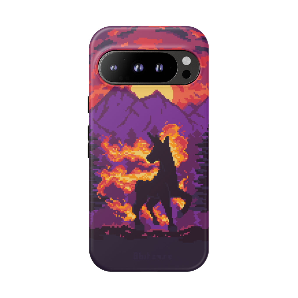 The Majestic - Retro Pixel Art Phone Case