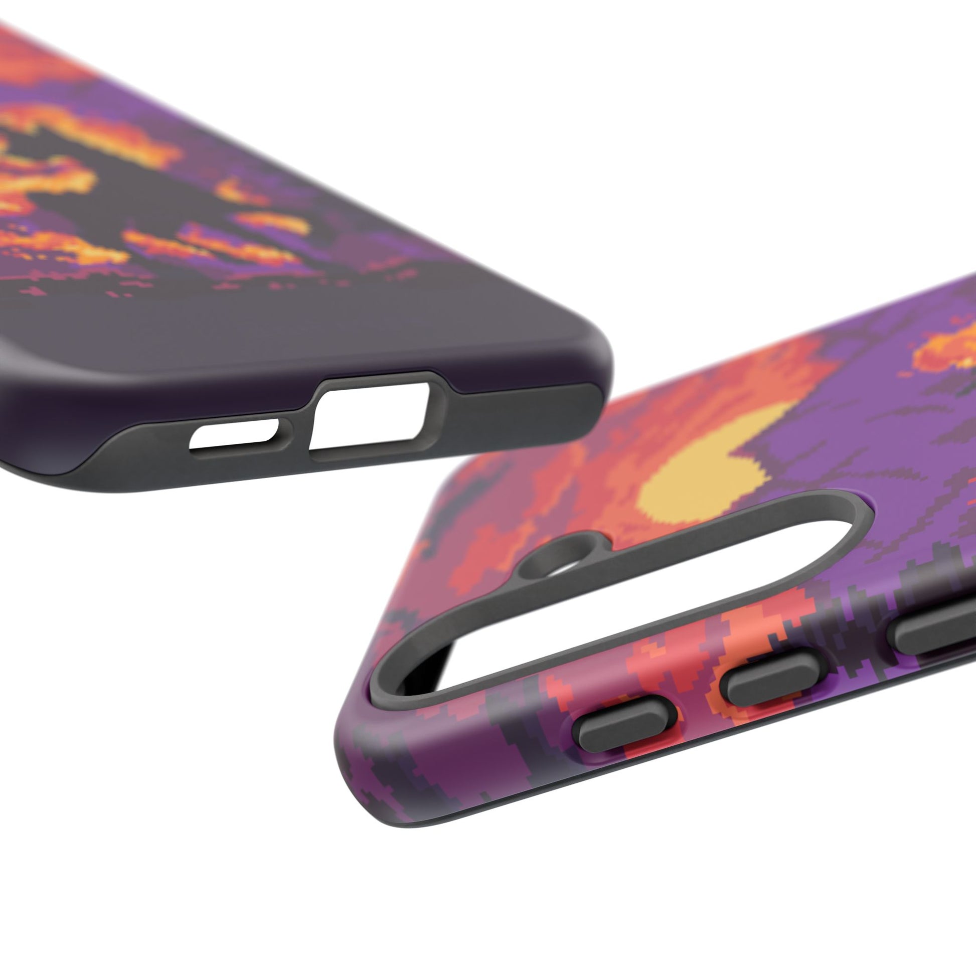 The Majestic - Retro Pixel Art Phone Case
