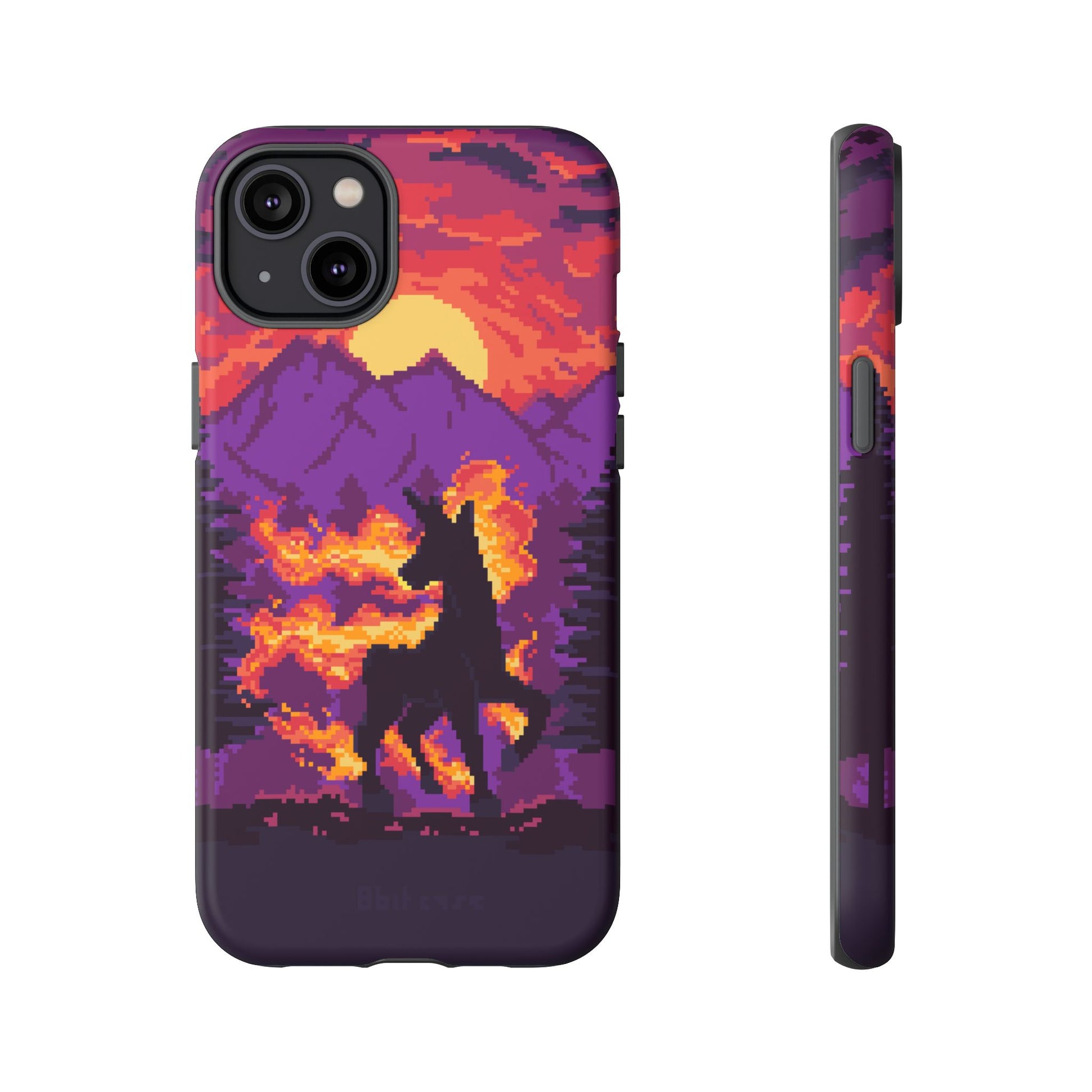 The Majestic - Retro Pixel Art Phone Case