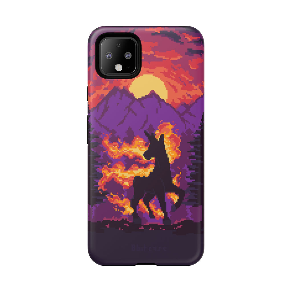 The Majestic - Retro Pixel Art Phone Case