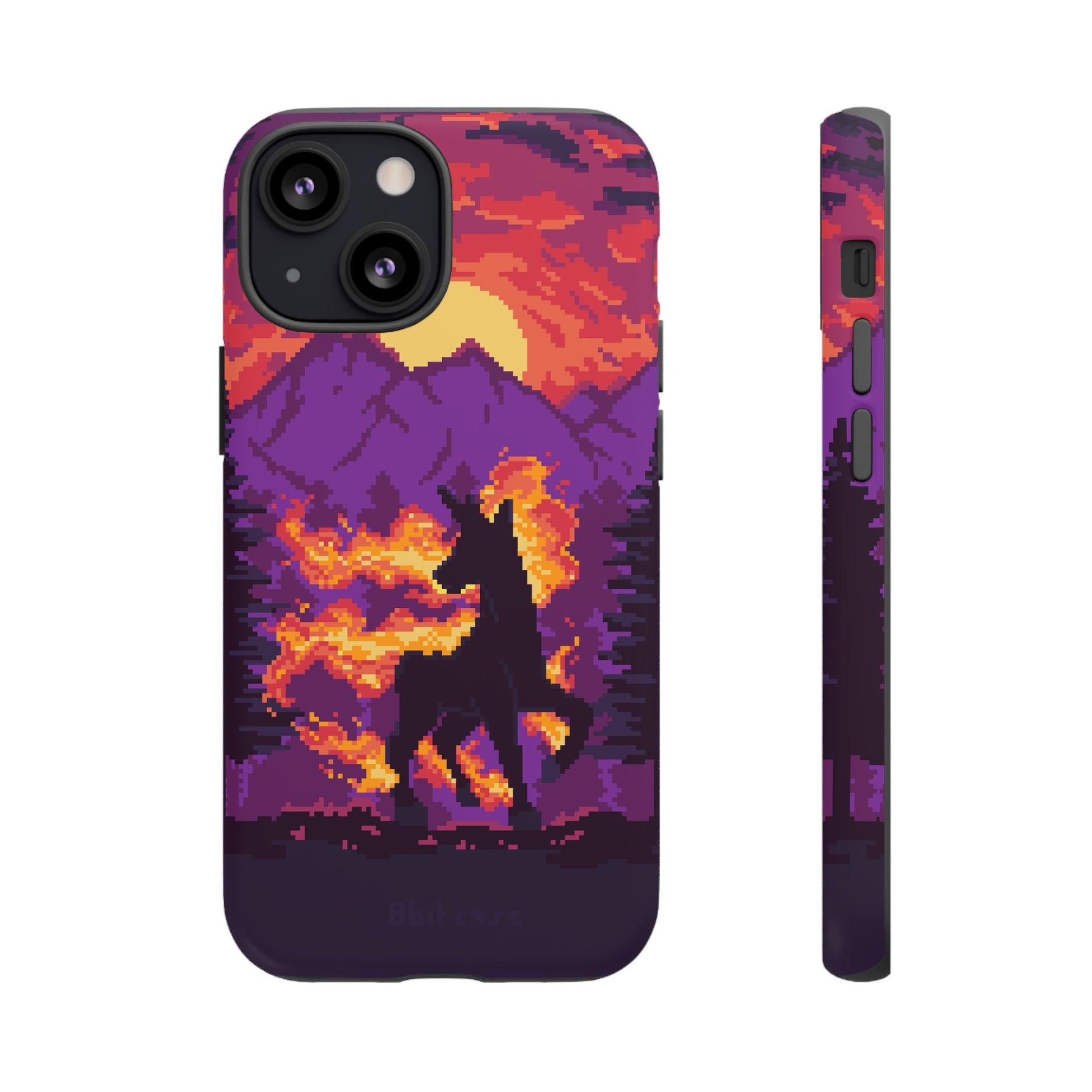 The Majestic - Retro Pixel Art Phone Case