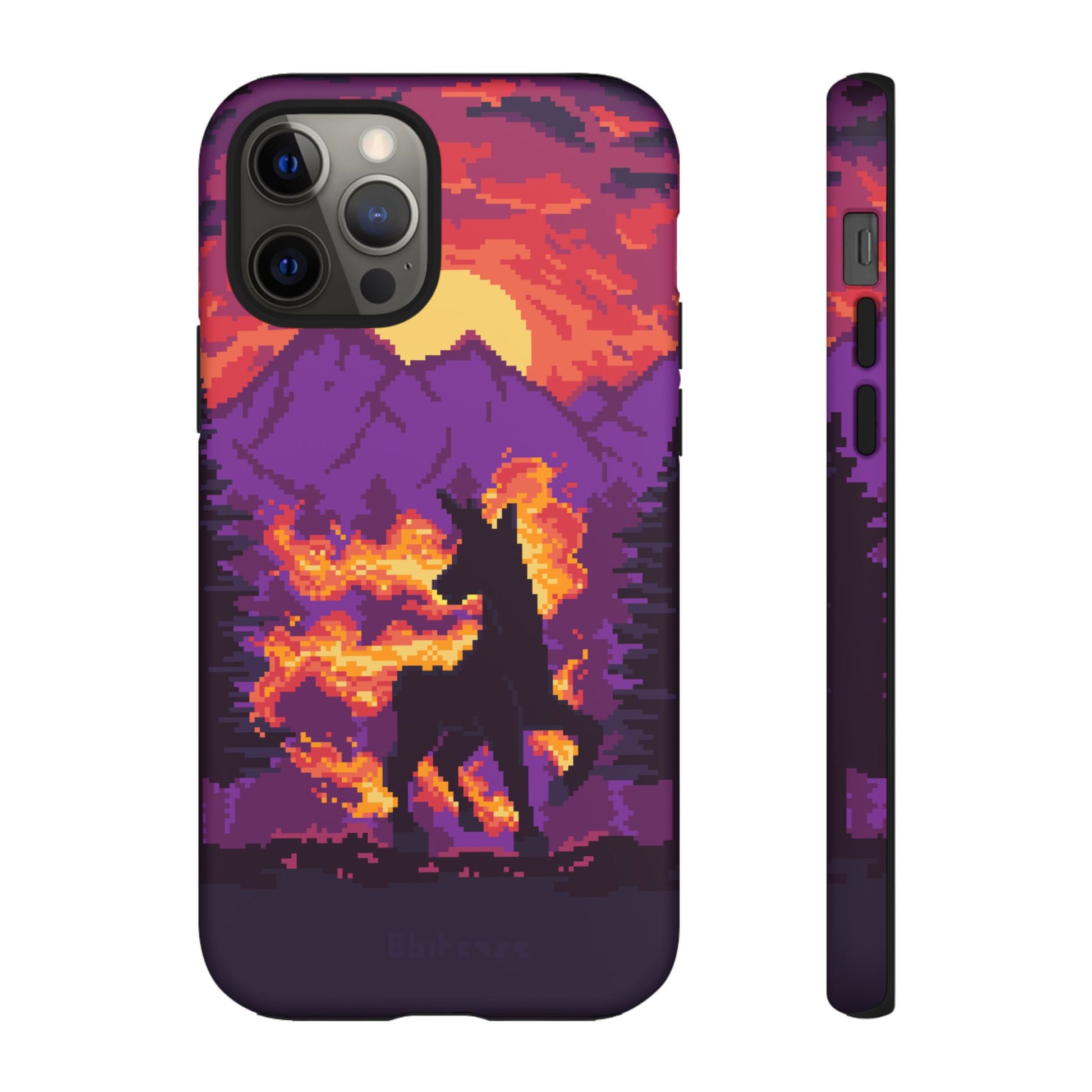 The Majestic - Retro Pixel Art Phone Case