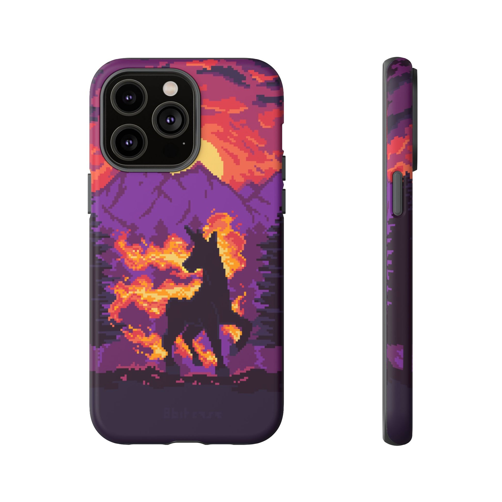 The Majestic - Retro Pixel Art Phone Case