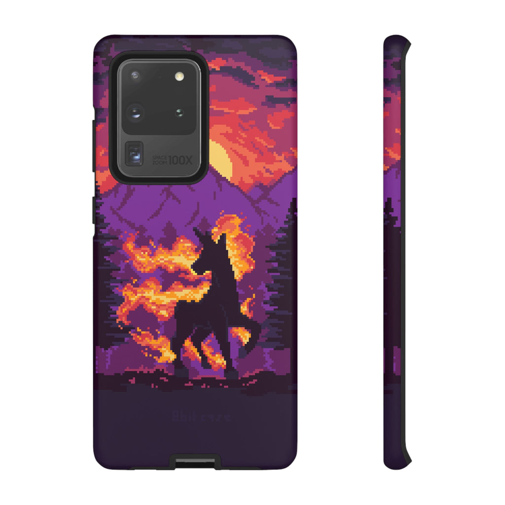 The Majestic - Retro Pixel Art Phone Case