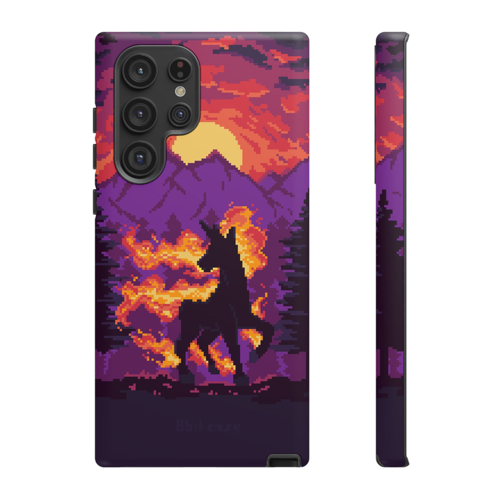 The Majestic - Retro Pixel Art Phone Case