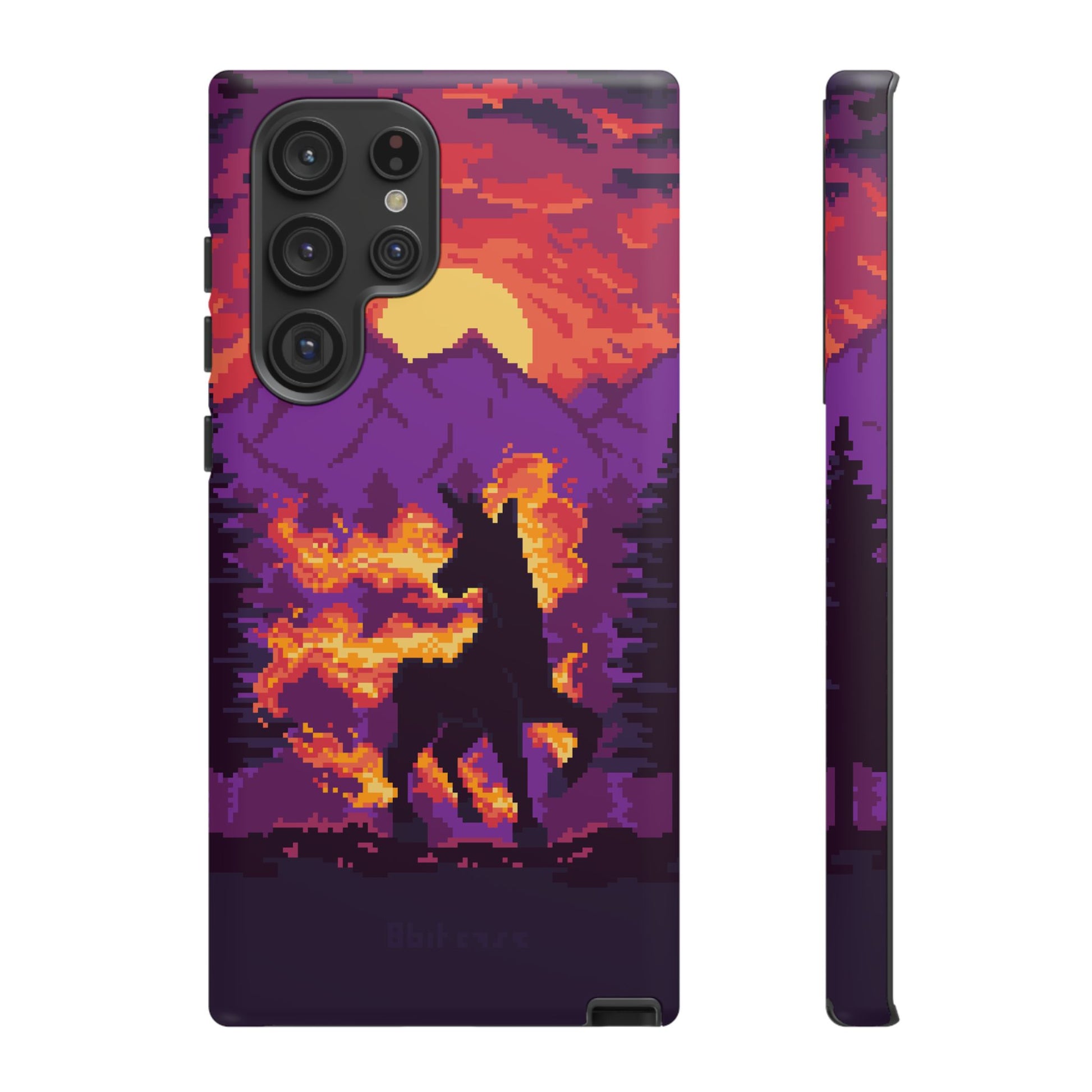 The Majestic - Retro Pixel Art Phone Case