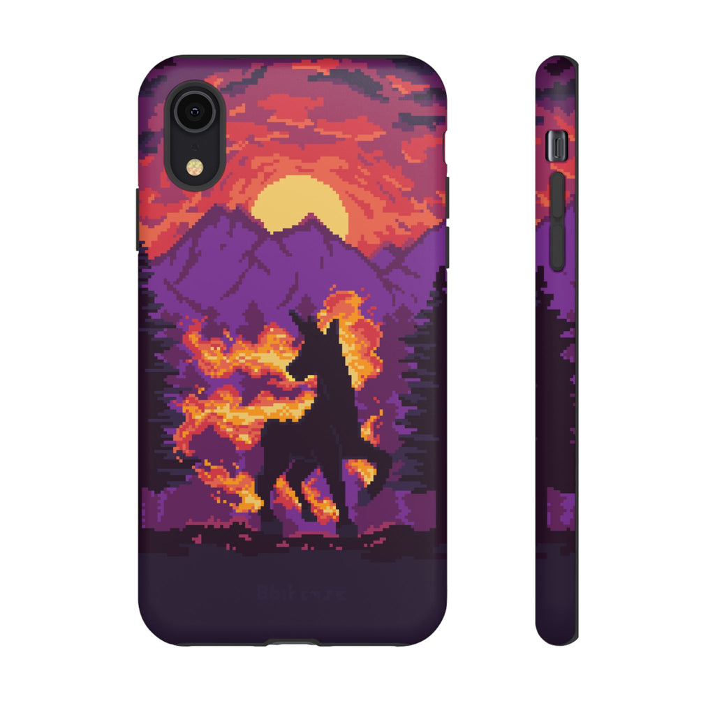 The Majestic - Retro Pixel Art Phone Case