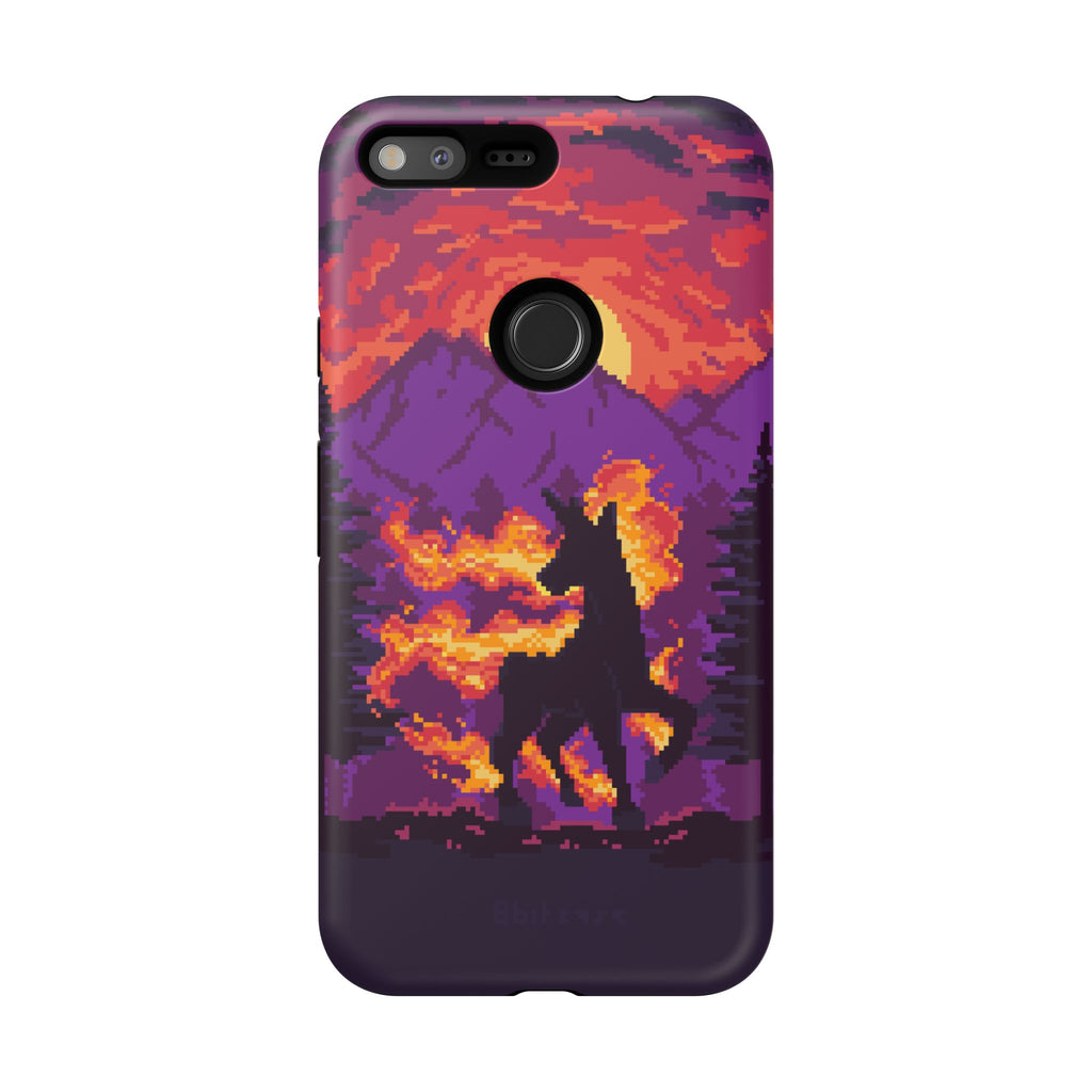 The Majestic - Retro Pixel Art Phone Case