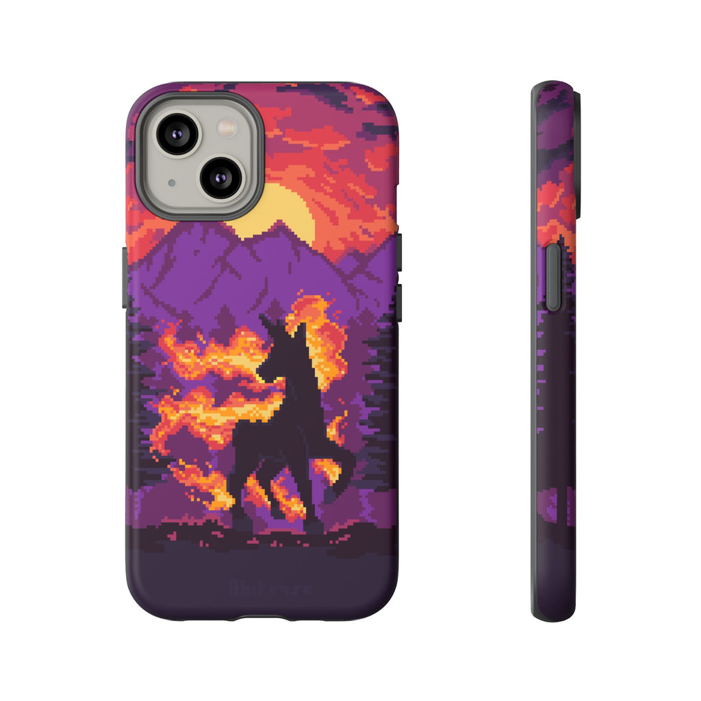 The Majestic - Retro Pixel Art Phone Case