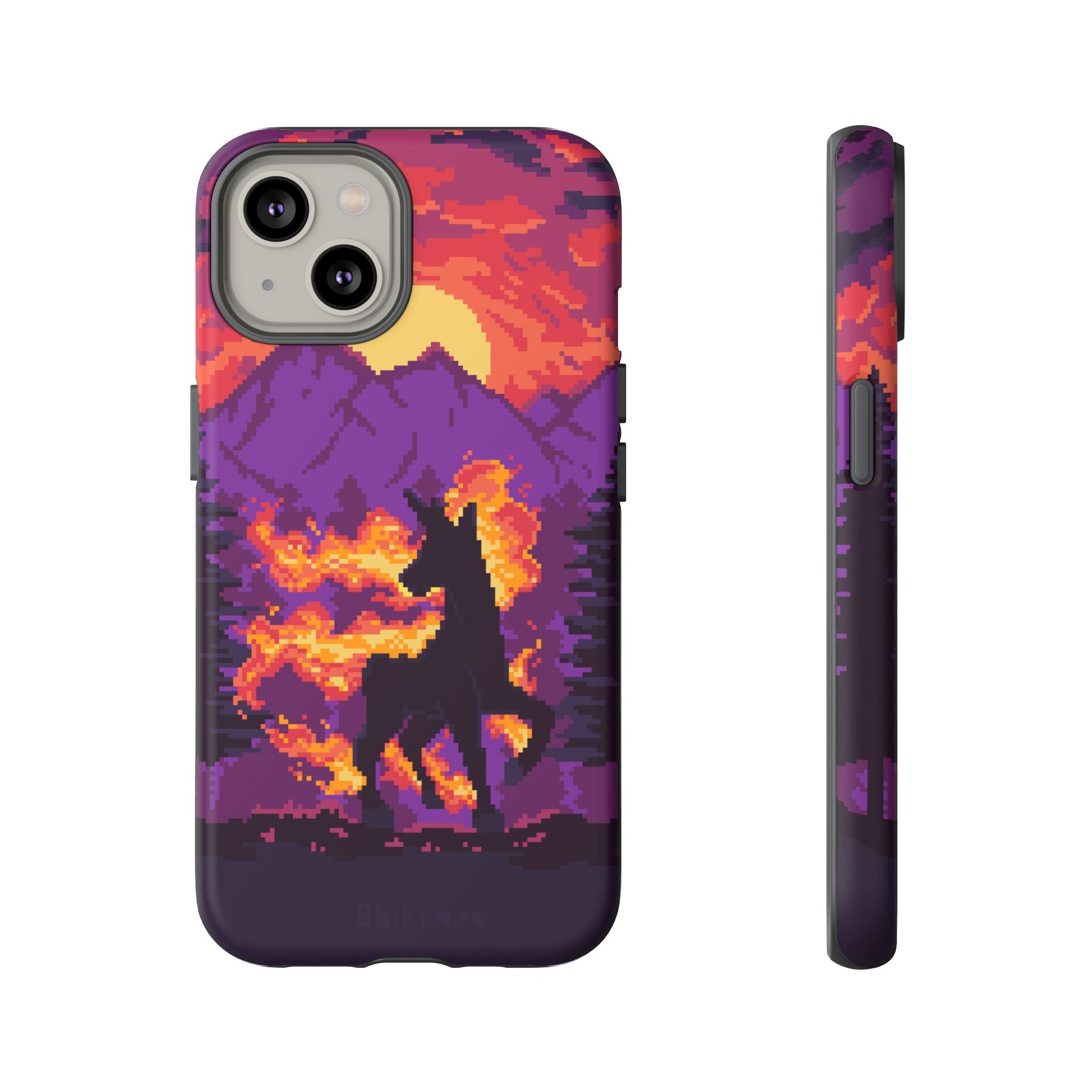 The Majestic - Retro Pixel Art Phone Case