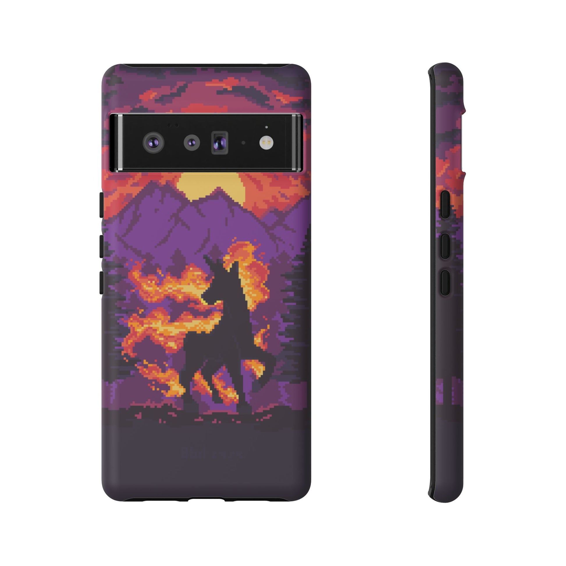 The Majestic - Retro Pixel Art Phone Case