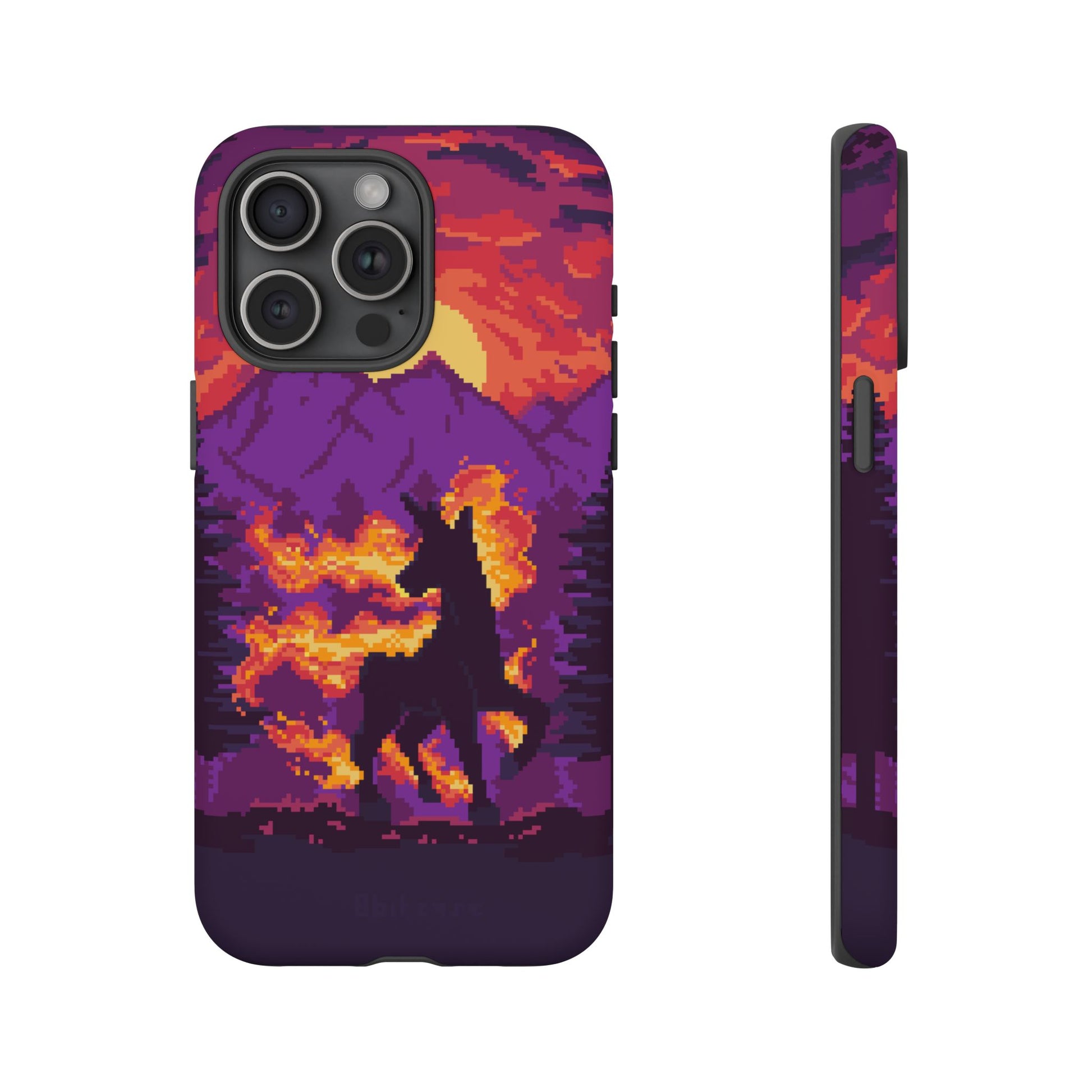 The Majestic - Retro Pixel Art Phone Case