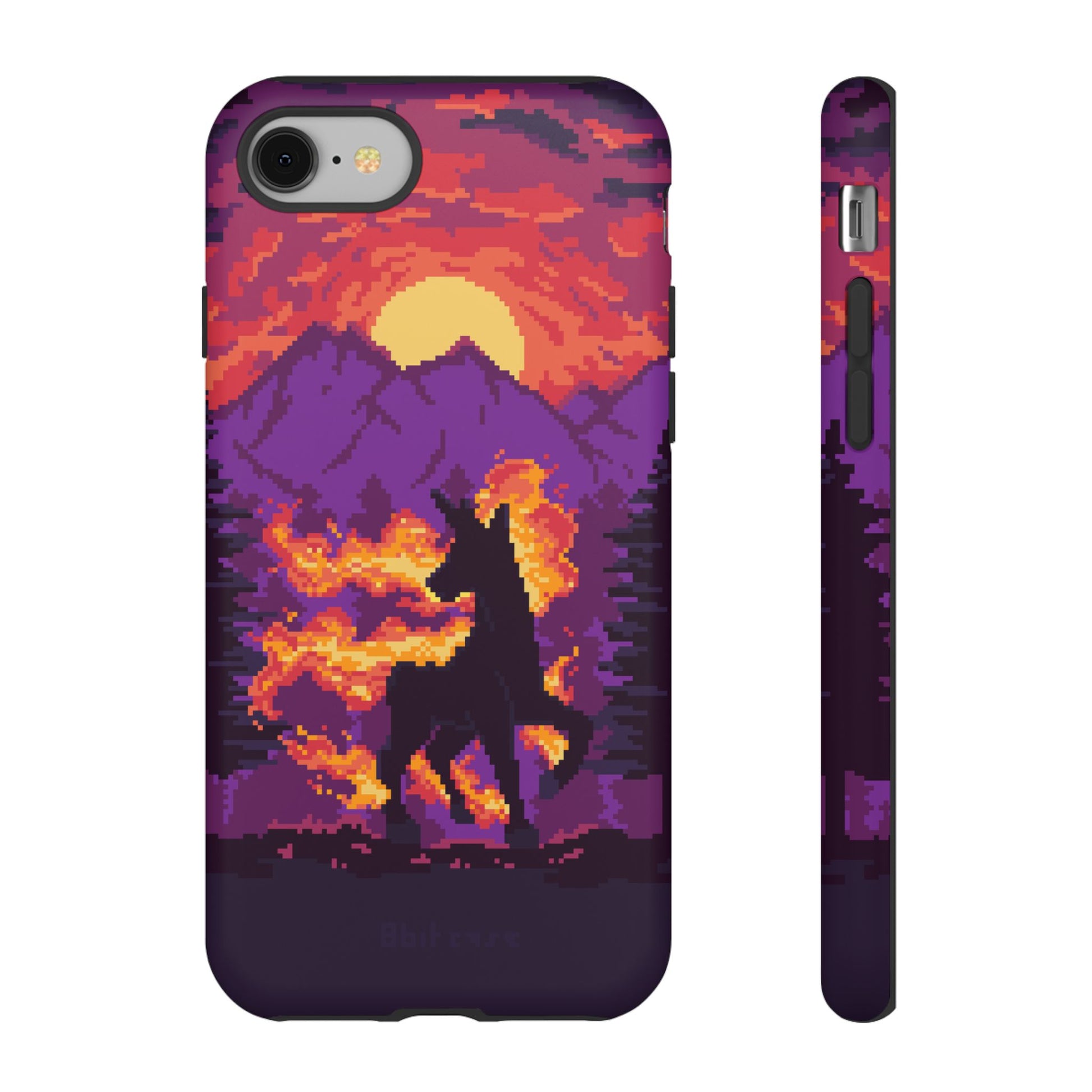 The Majestic - Retro Pixel Art Phone Case