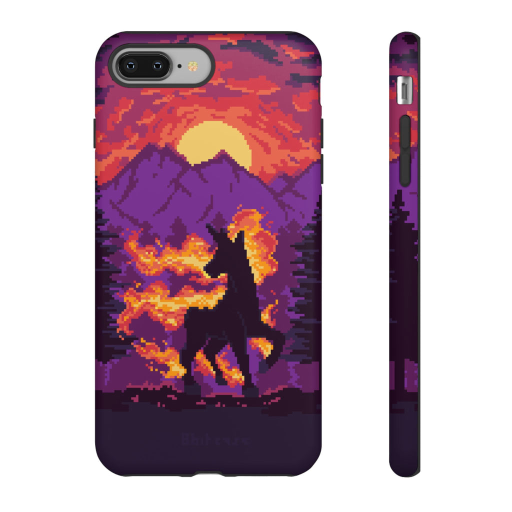 The Majestic - Retro Pixel Art Phone Case