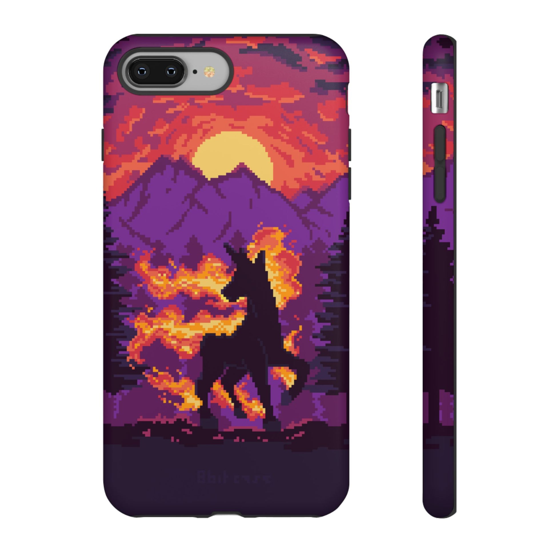 The Majestic - Retro Pixel Art Phone Case